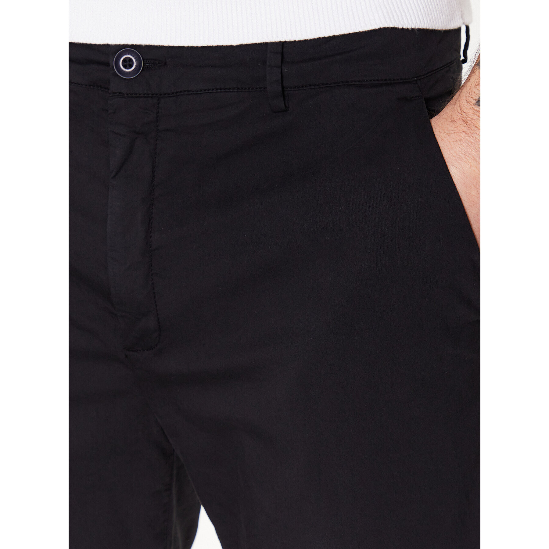 Paul&Shark Pantalon scurți din material 23414027 Negru Regular Fit - Pled.ro