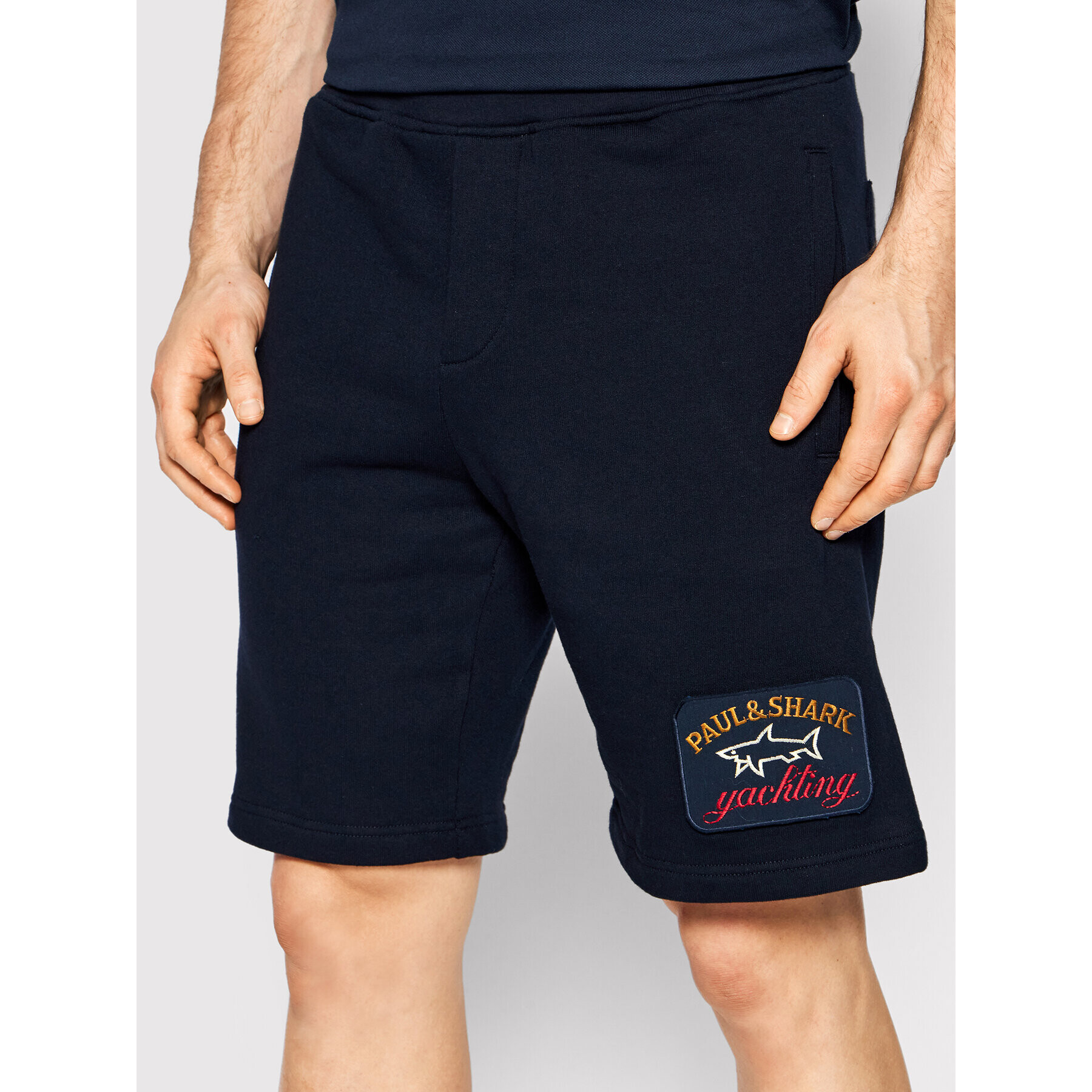 Paul&Shark Pantaloni scurți sport 22411928 Bleumarin Oversize - Pled.ro