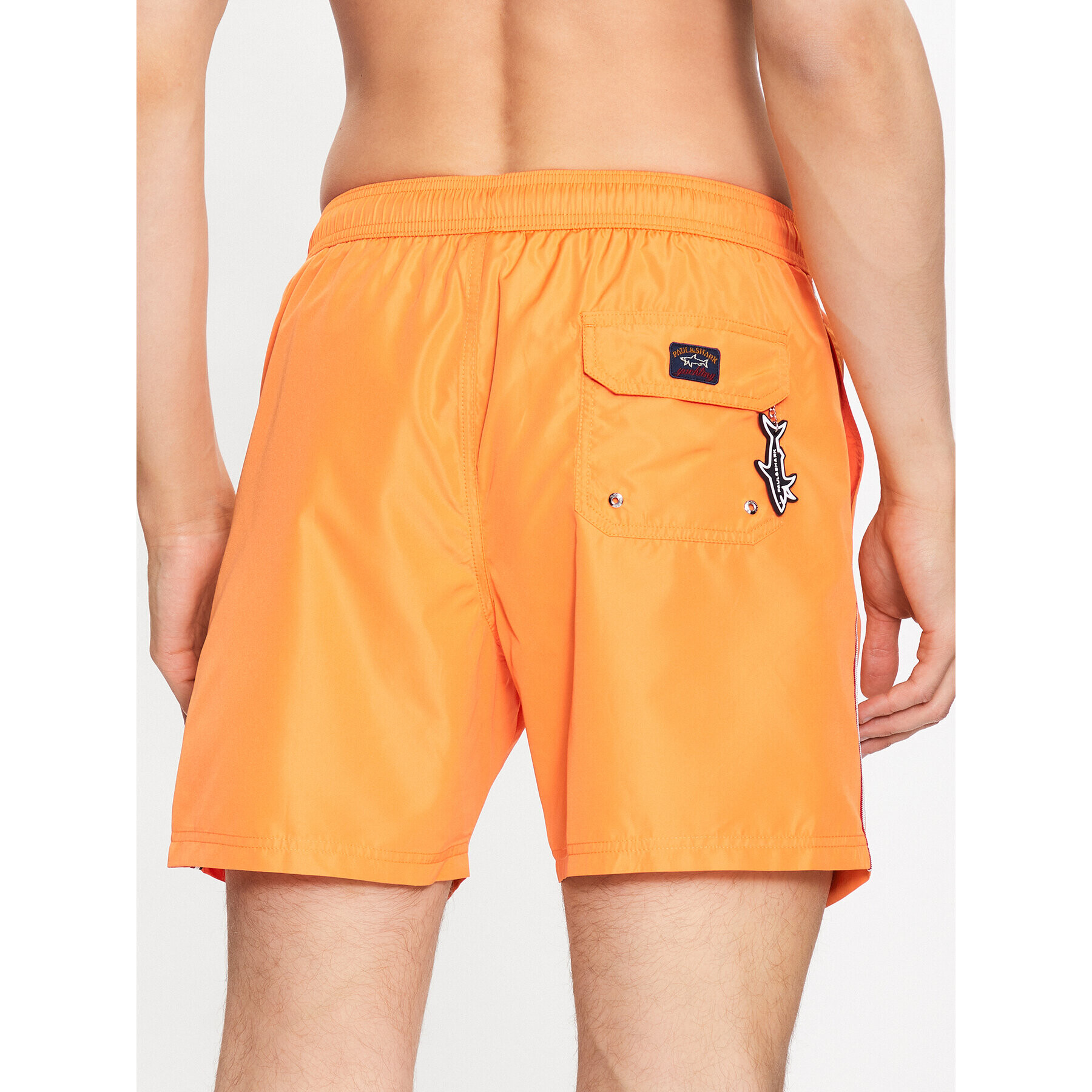 Paul&Shark Pantaloni scurți pentru înot 22415000 Portocaliu Regular Fit - Pled.ro