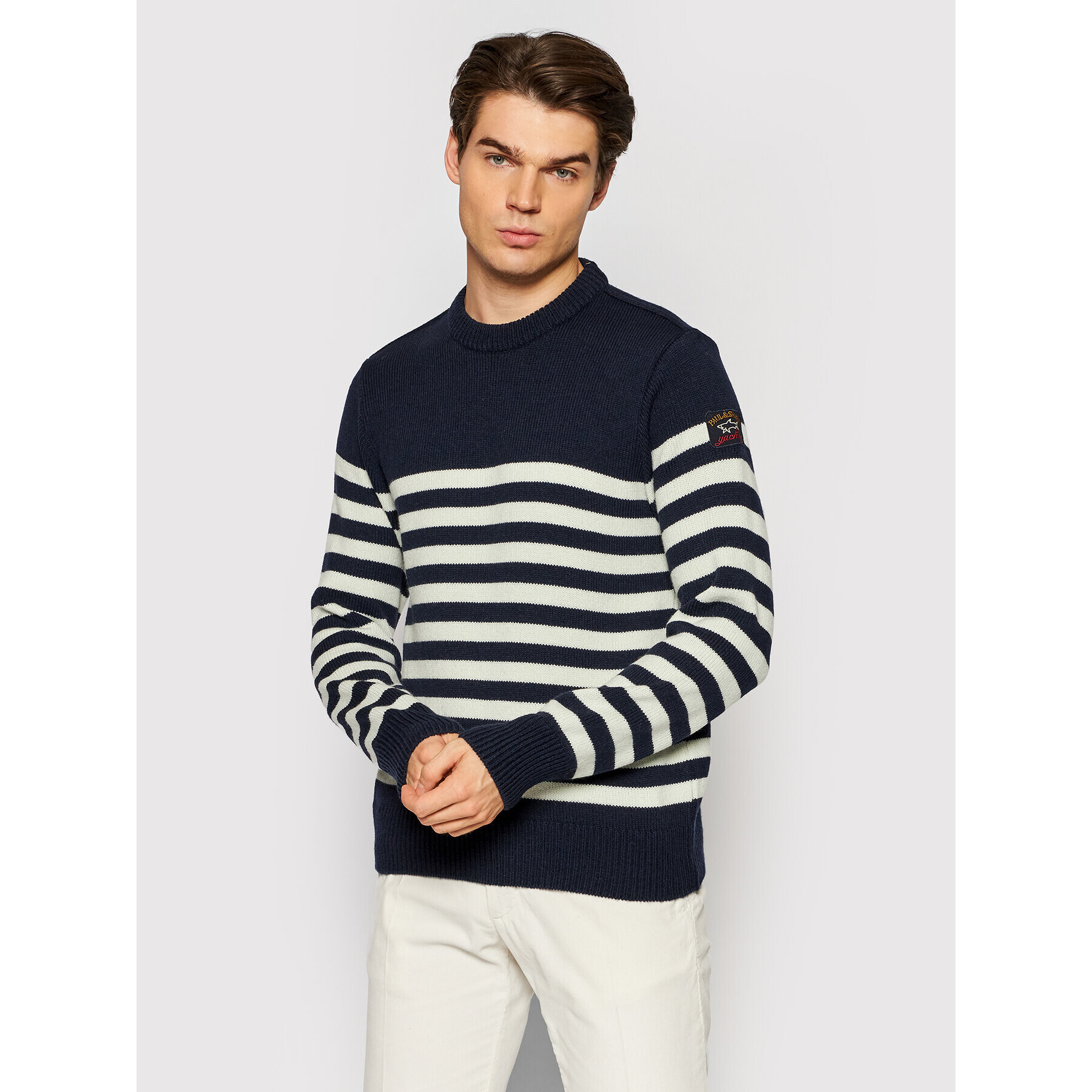 Paul&Shark Pulover 11311098 Bleumarin Regular Fit - Pled.ro