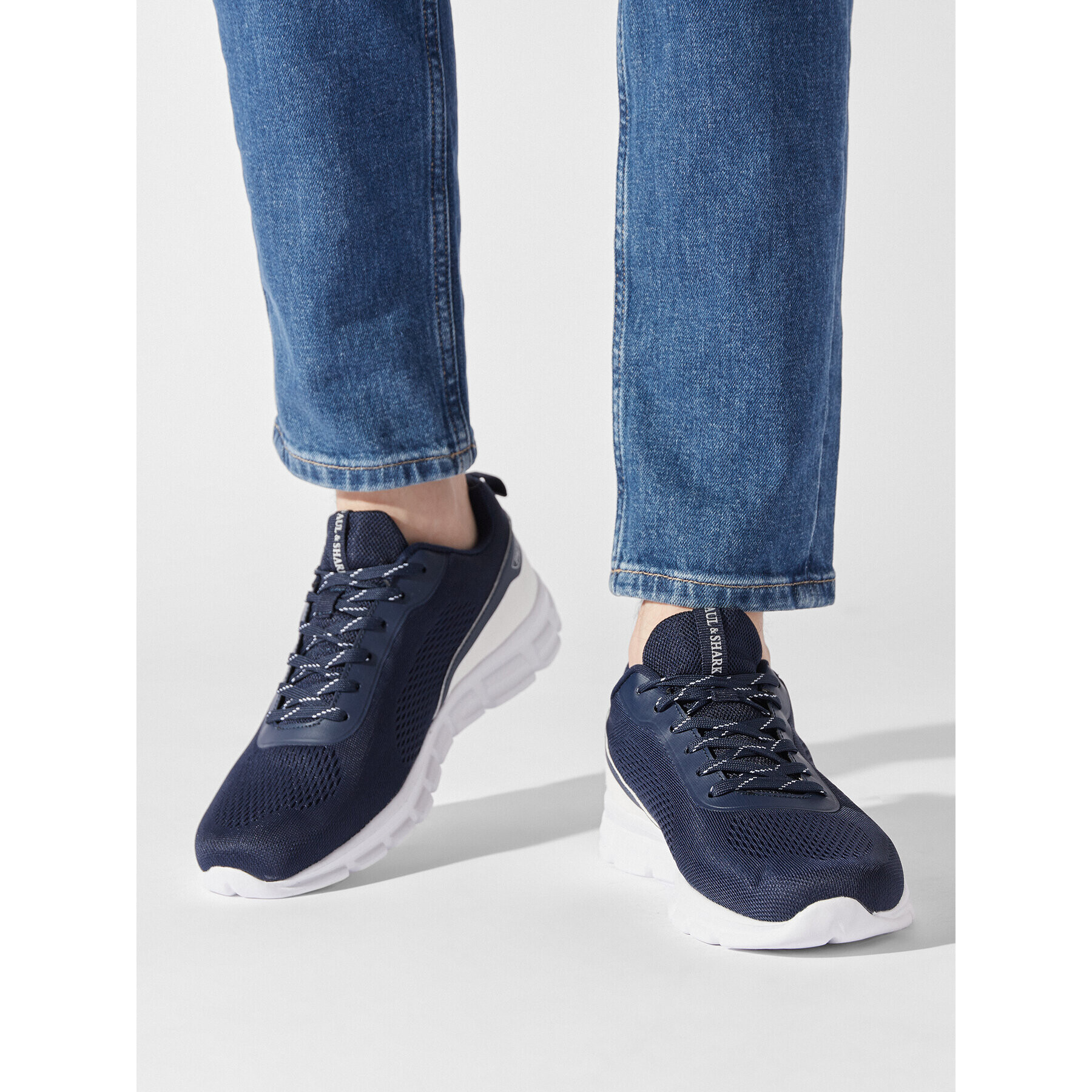 Paul&Shark Sneakers 21418003 Bleumarin - Pled.ro