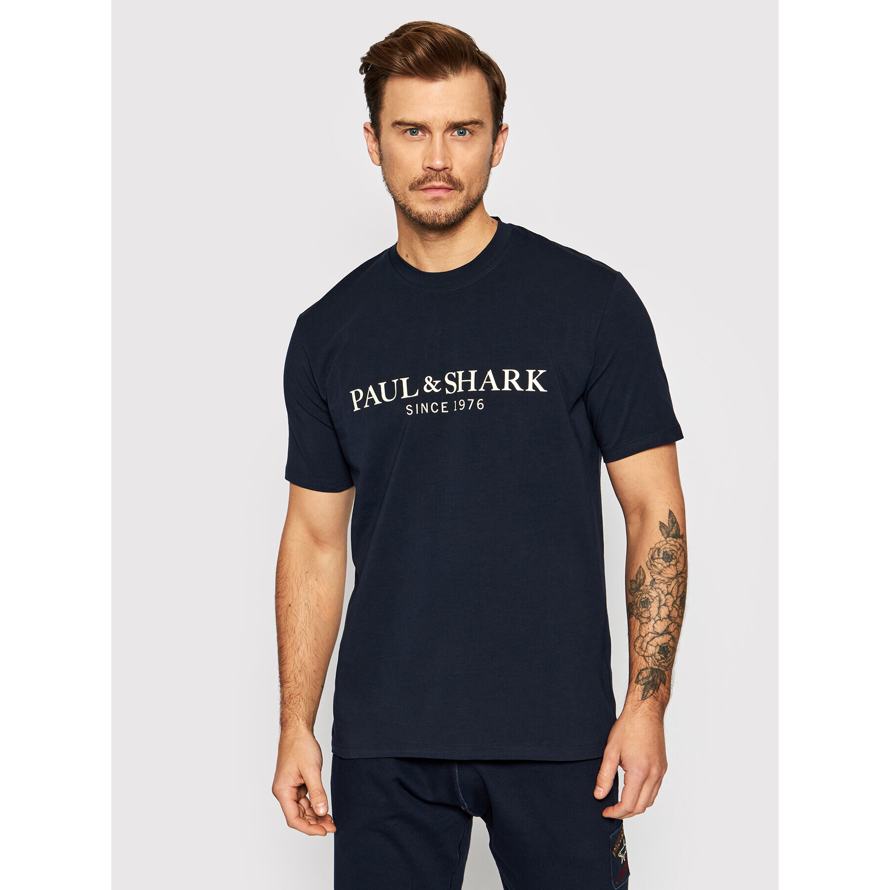 Paul&Shark Tricou 11311631 Bleumarin Regular Fit - Pled.ro