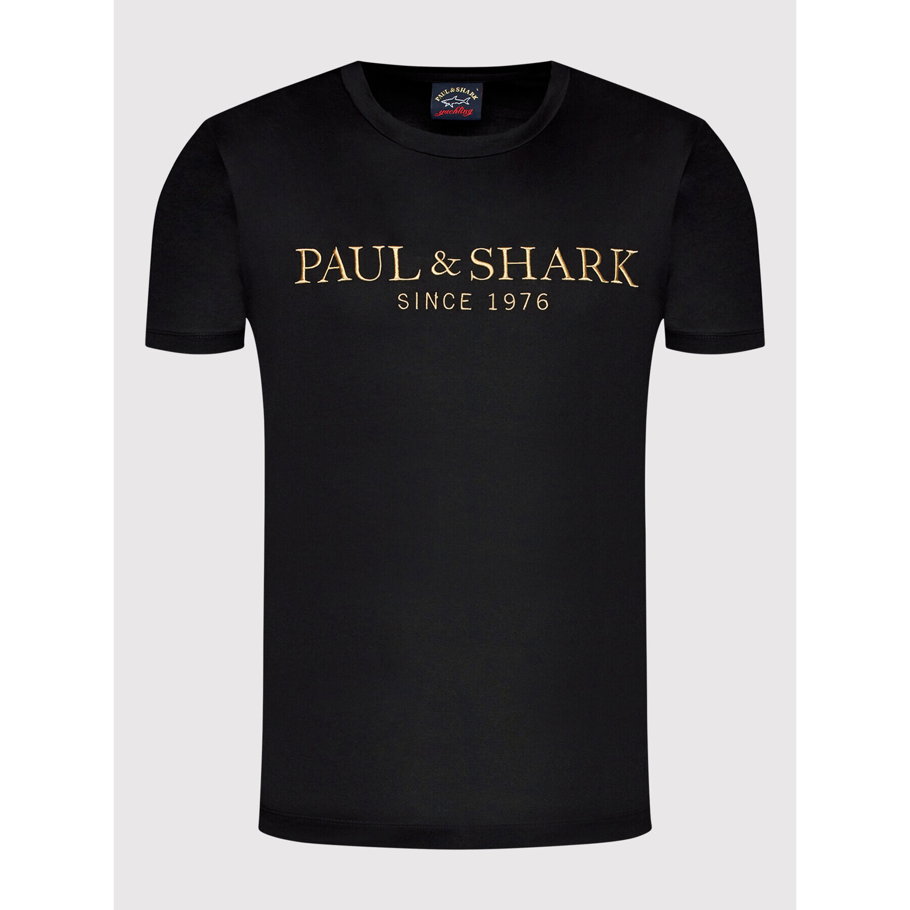 Paul&Shark Tricou 21411032 Negru Regular Fit - Pled.ro