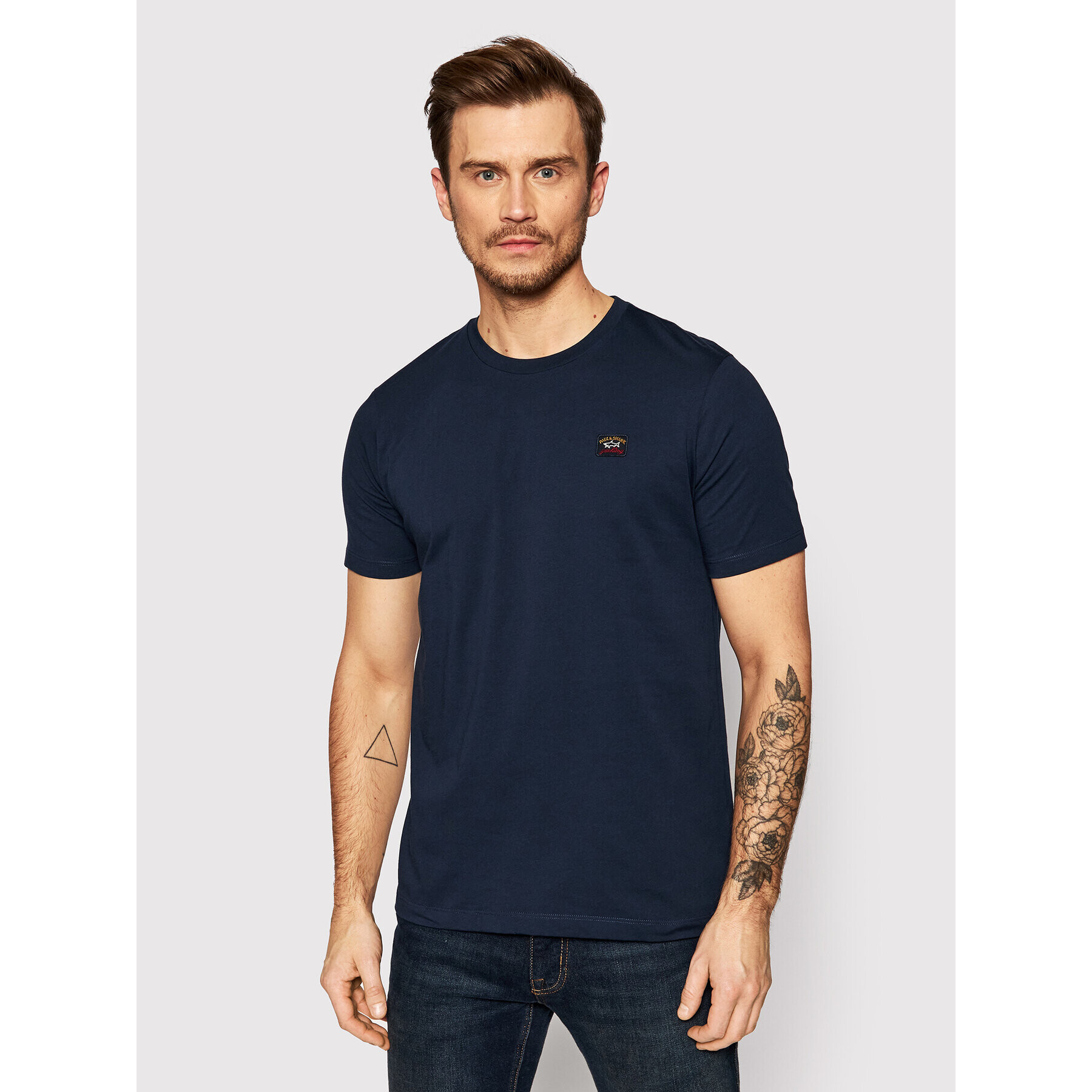 Paul&Shark Tricou C0P1002 Bleumarin Regular Fit - Pled.ro