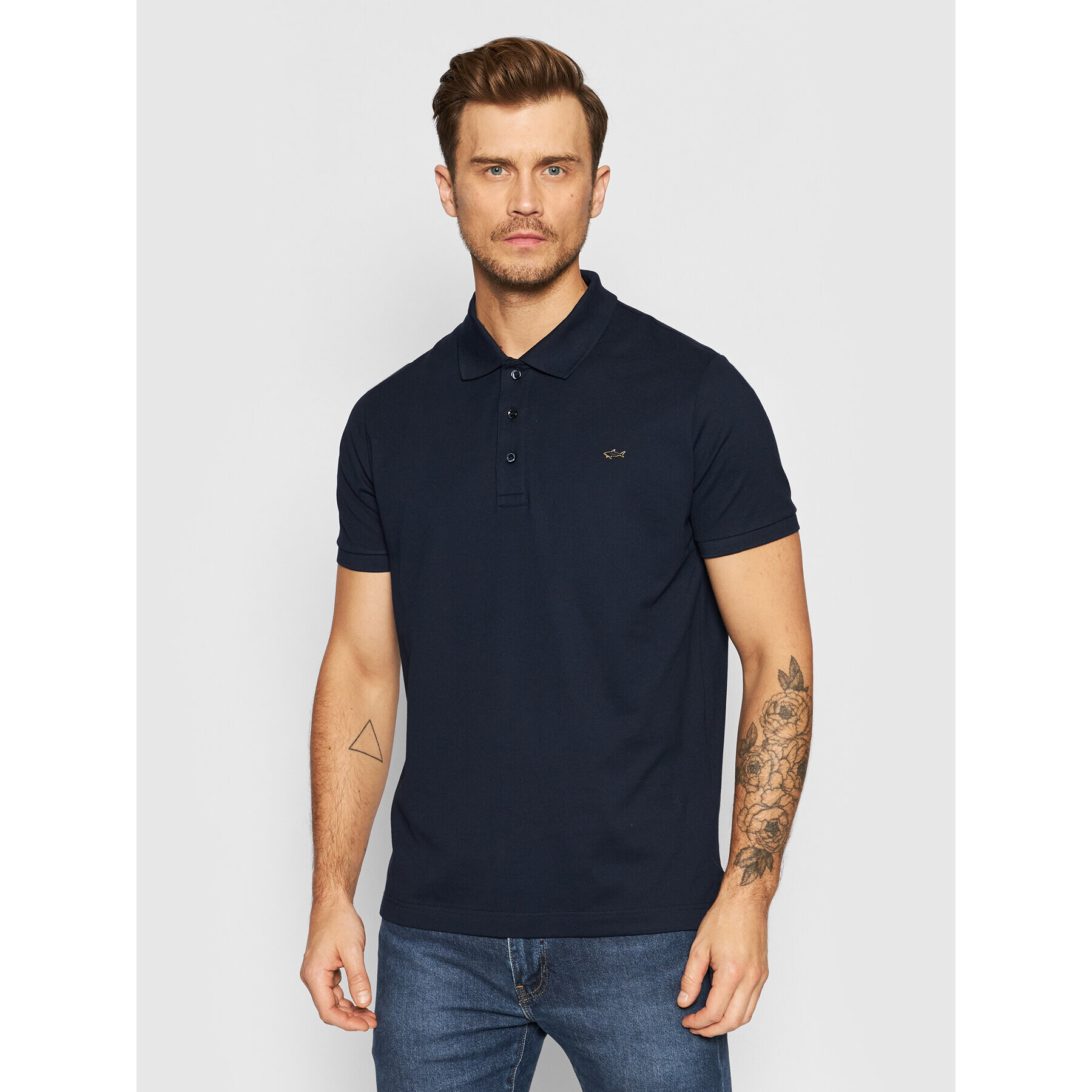 Paul&Shark Tricou polo 11311700 Bleumarin Regular Fit - Pled.ro