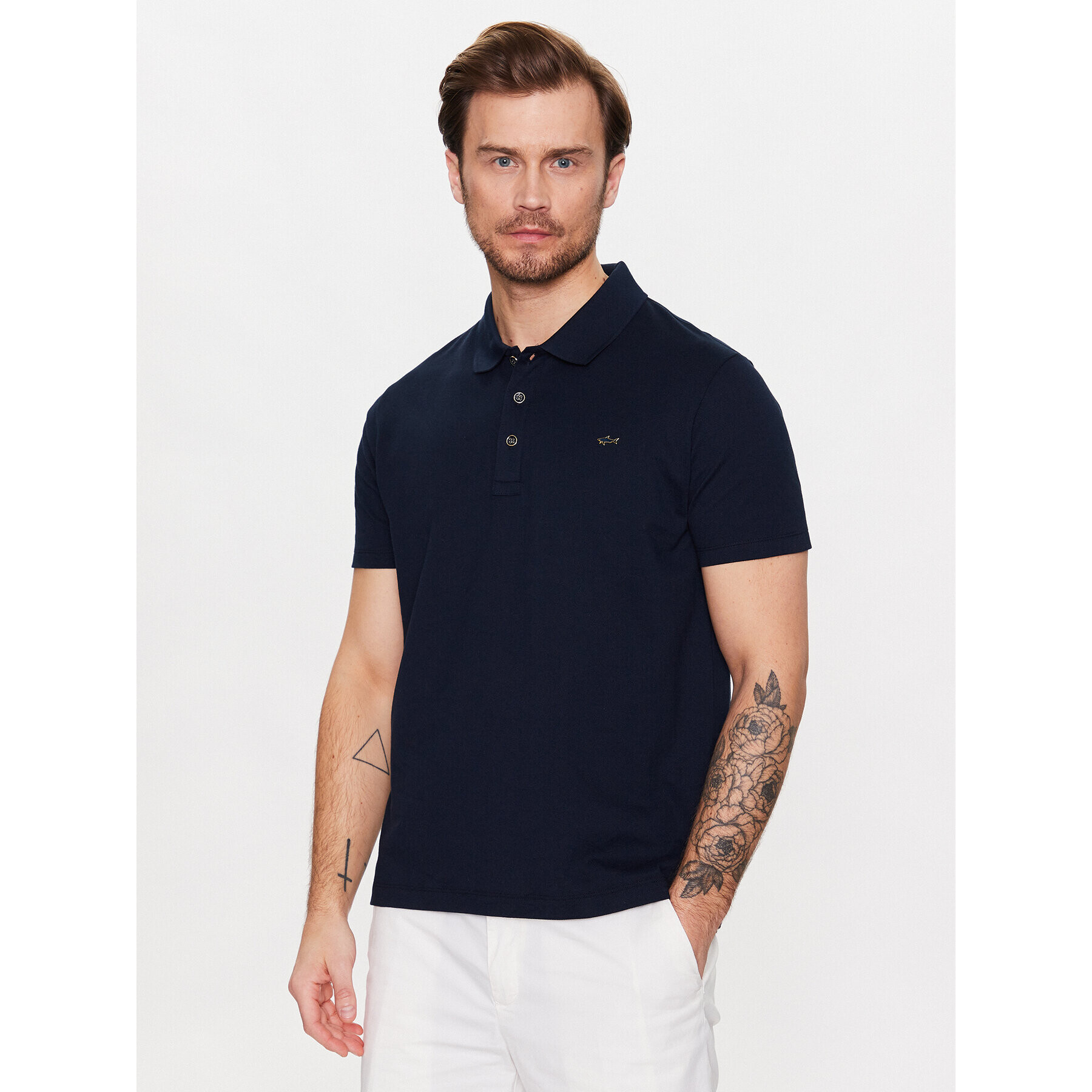 Paul&Shark Tricou polo 21411245 Bleumarin Regular Fit - Pled.ro