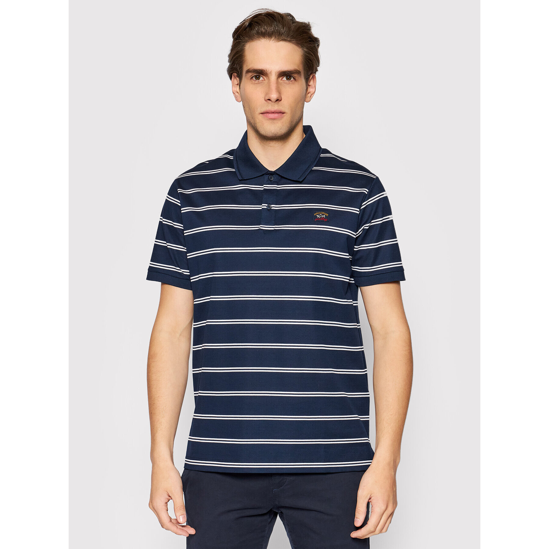 Paul&Shark Tricou polo 22411350 Bleumarin Regular Fit - Pled.ro