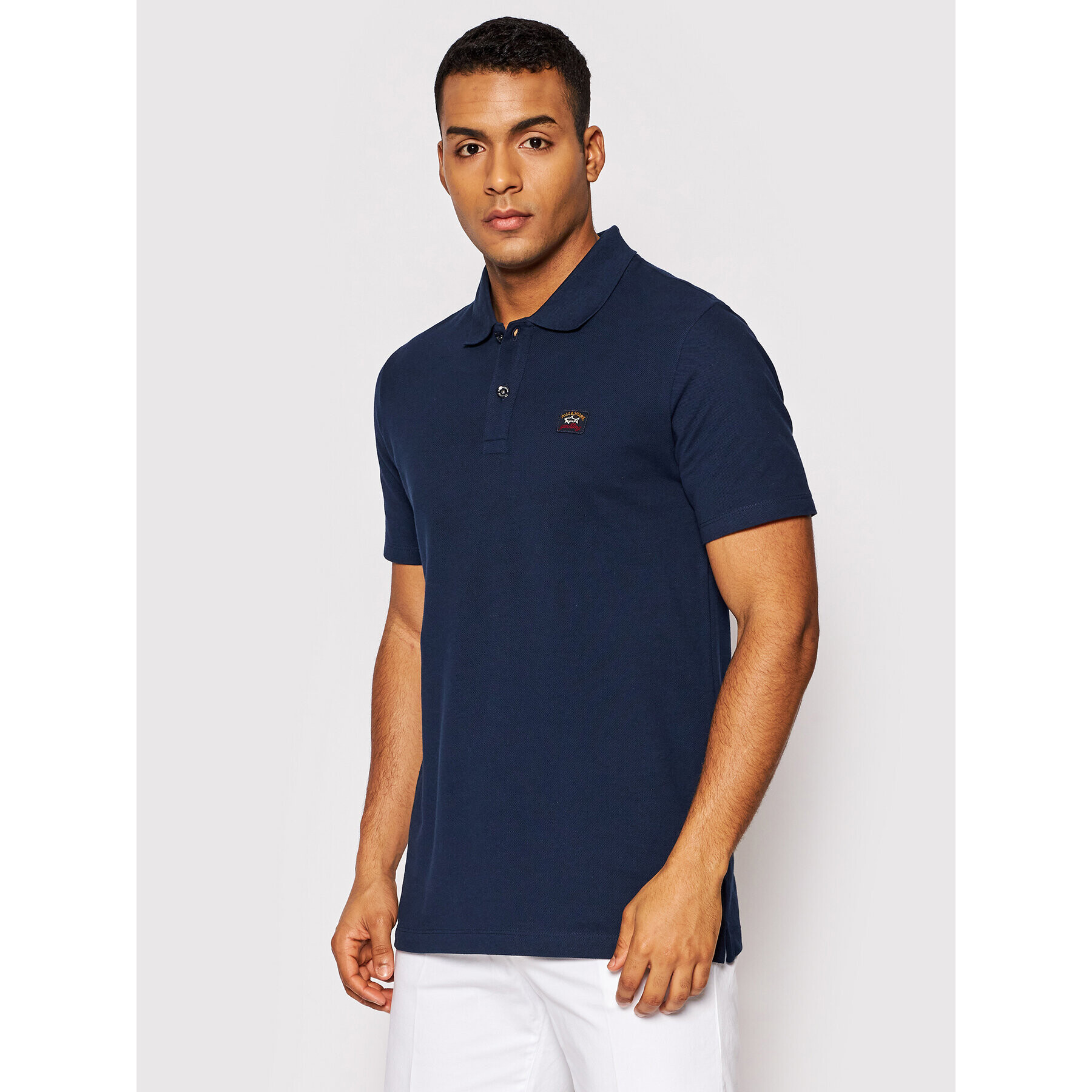 Paul&Shark Tricou polo C0P1000 Bleumarin Regular Fit - Pled.ro