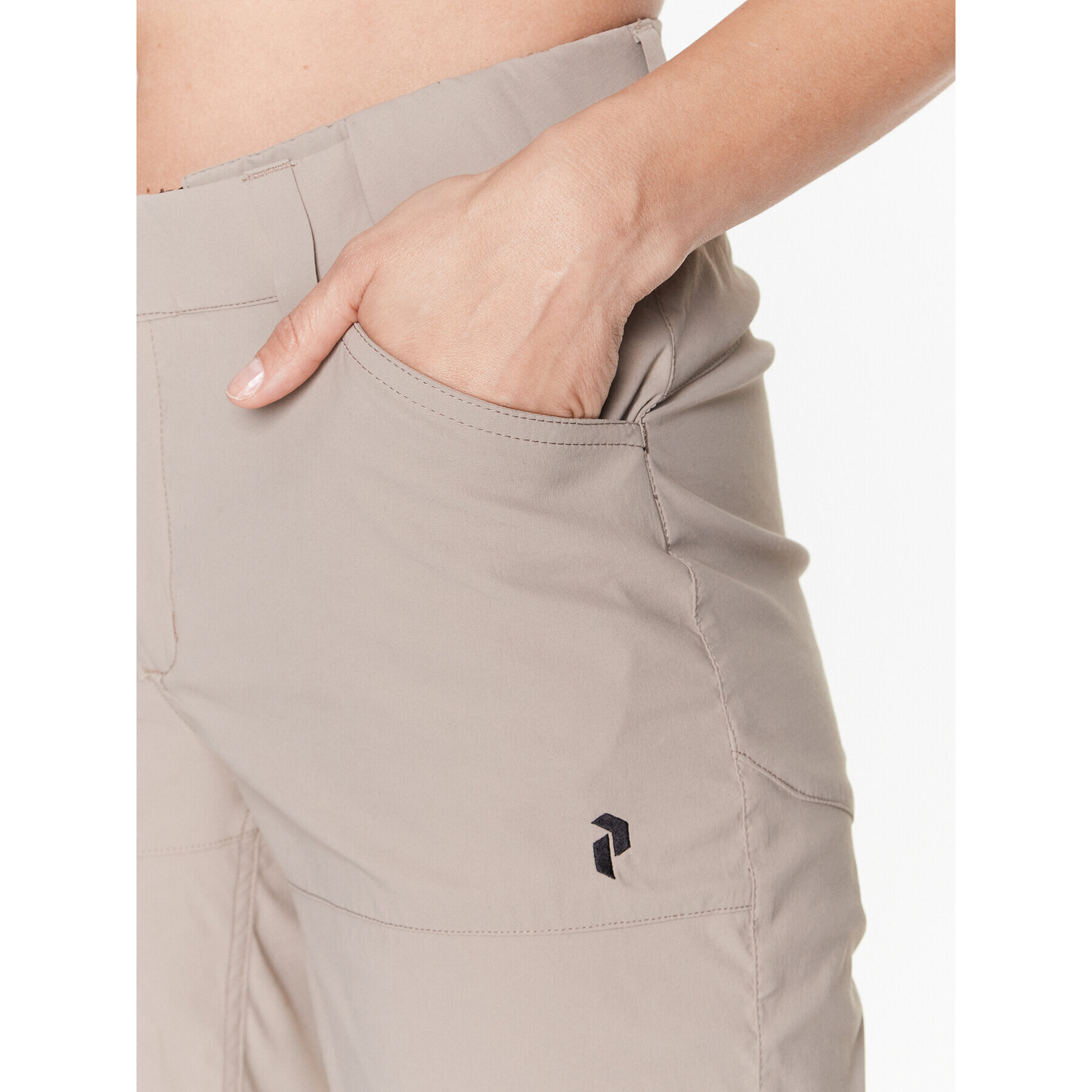 Peak Performance Pantaloni scurți sport Iconiq G79123030 Bej Regular Fit - Pled.ro