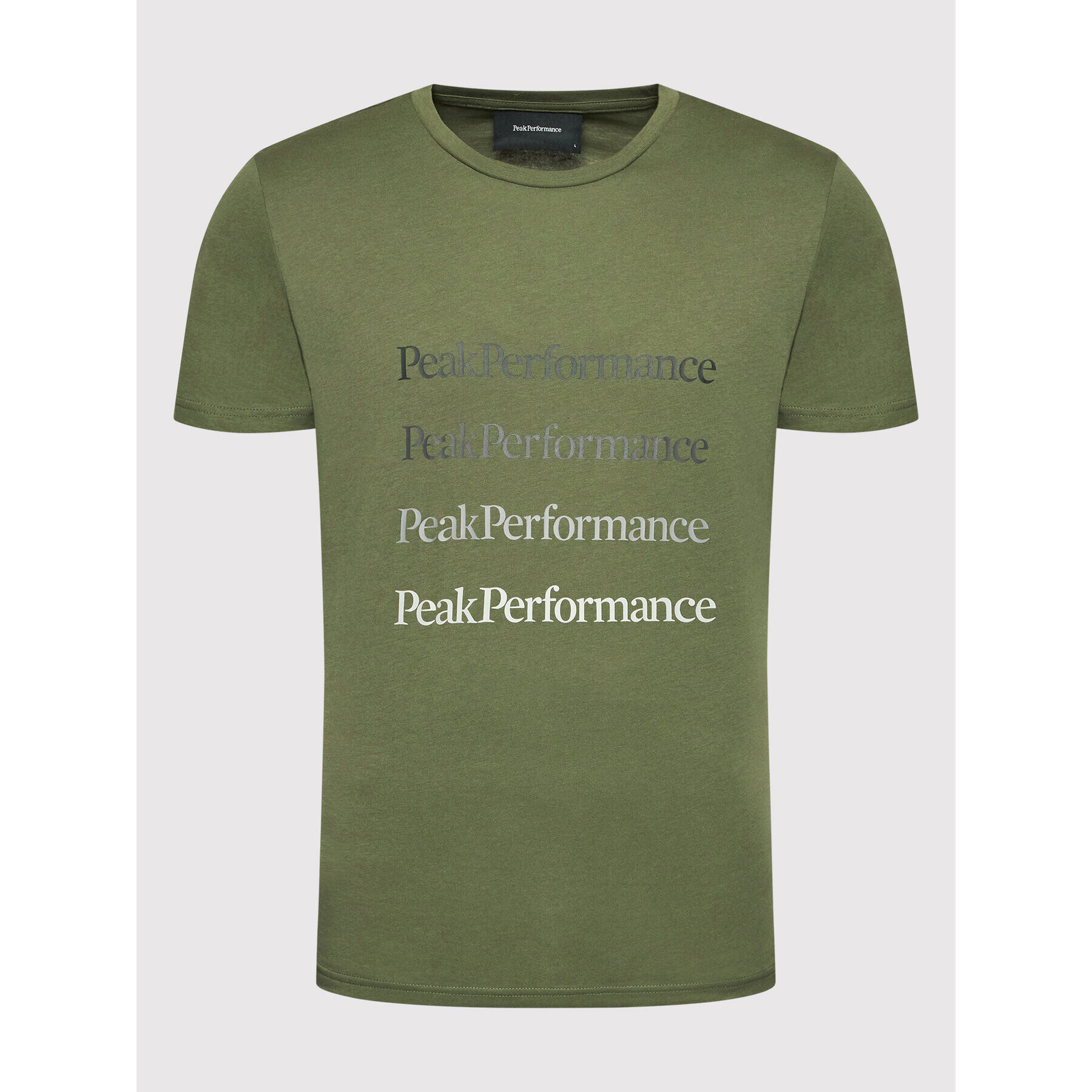 Peak Performance Tricou Ground G77284140 Verde Regular Fit - Pled.ro