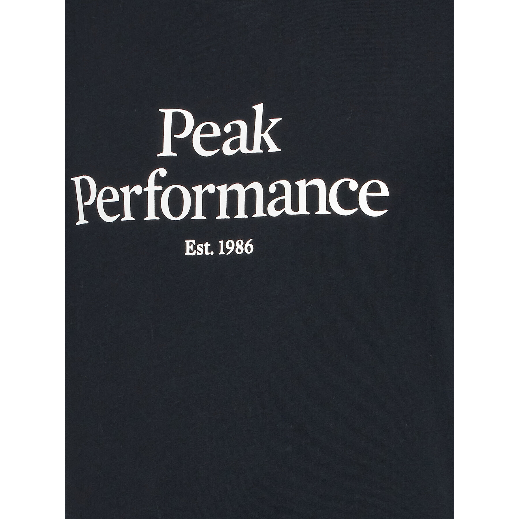 Peak Performance Tricou Original G77692120 Negru Slim Fit - Pled.ro