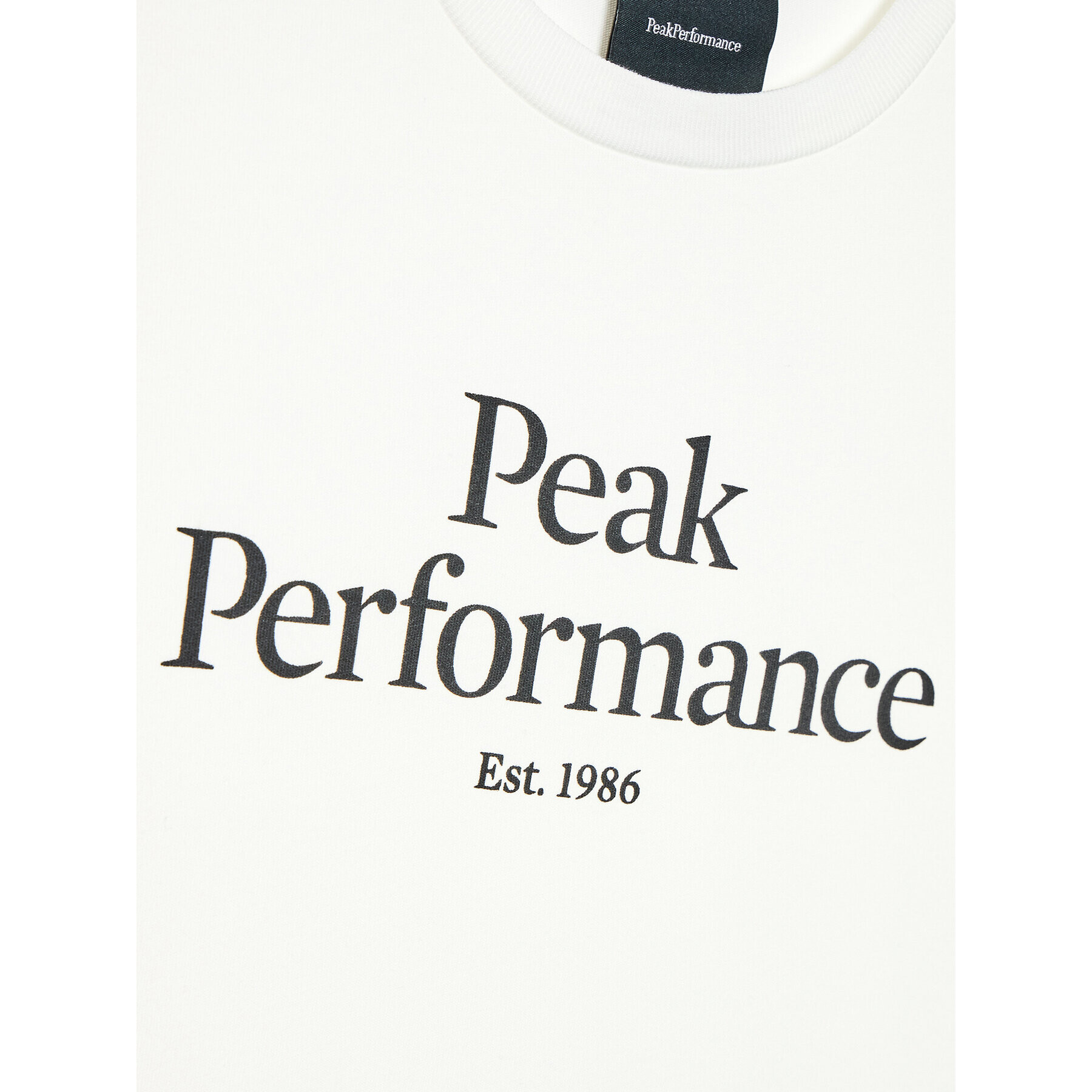 Peak Performance Tricou Original G77697280 Alb Regular Fit - Pled.ro