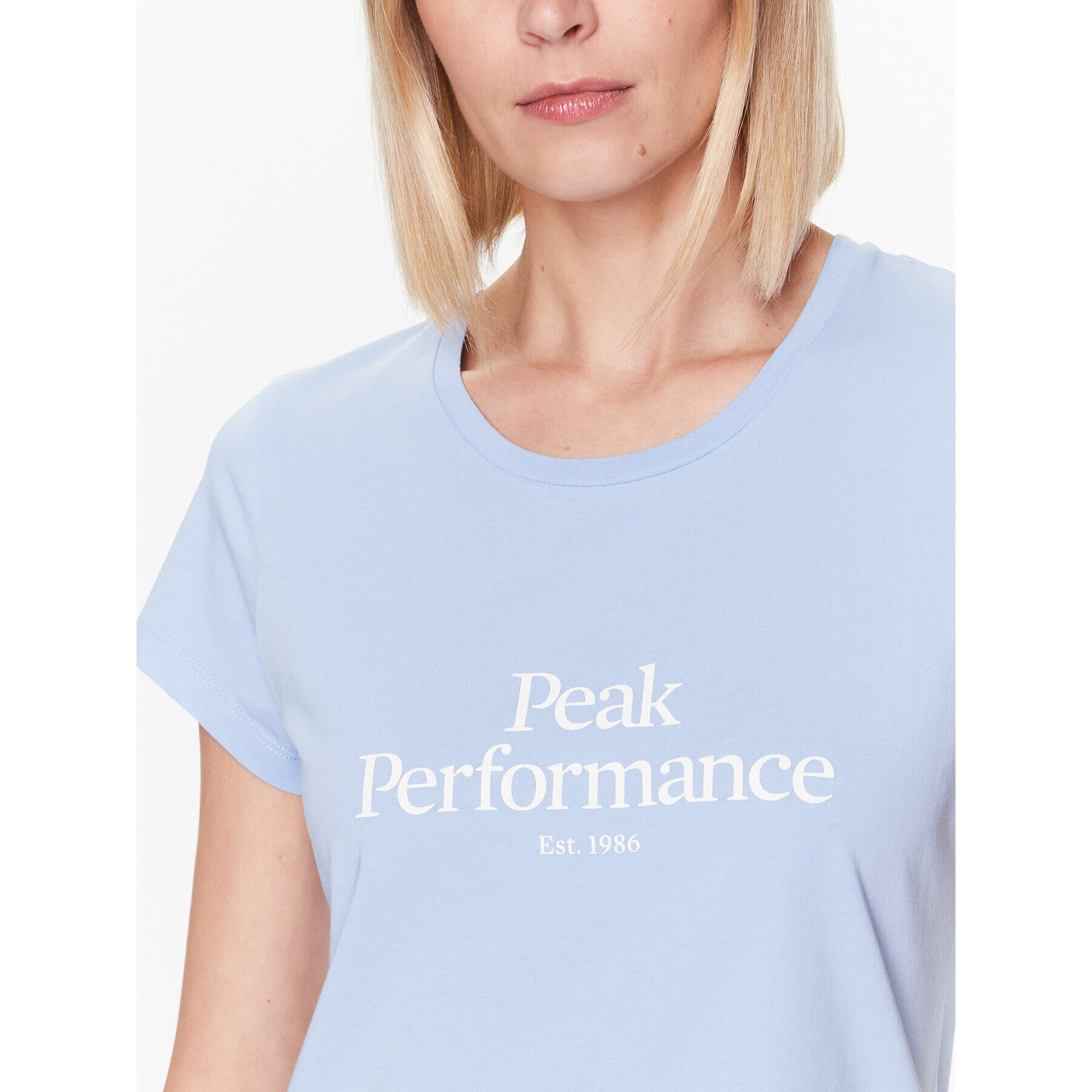 Peak Performance Tricou Original G77700360 Albastru Regular Fit - Pled.ro