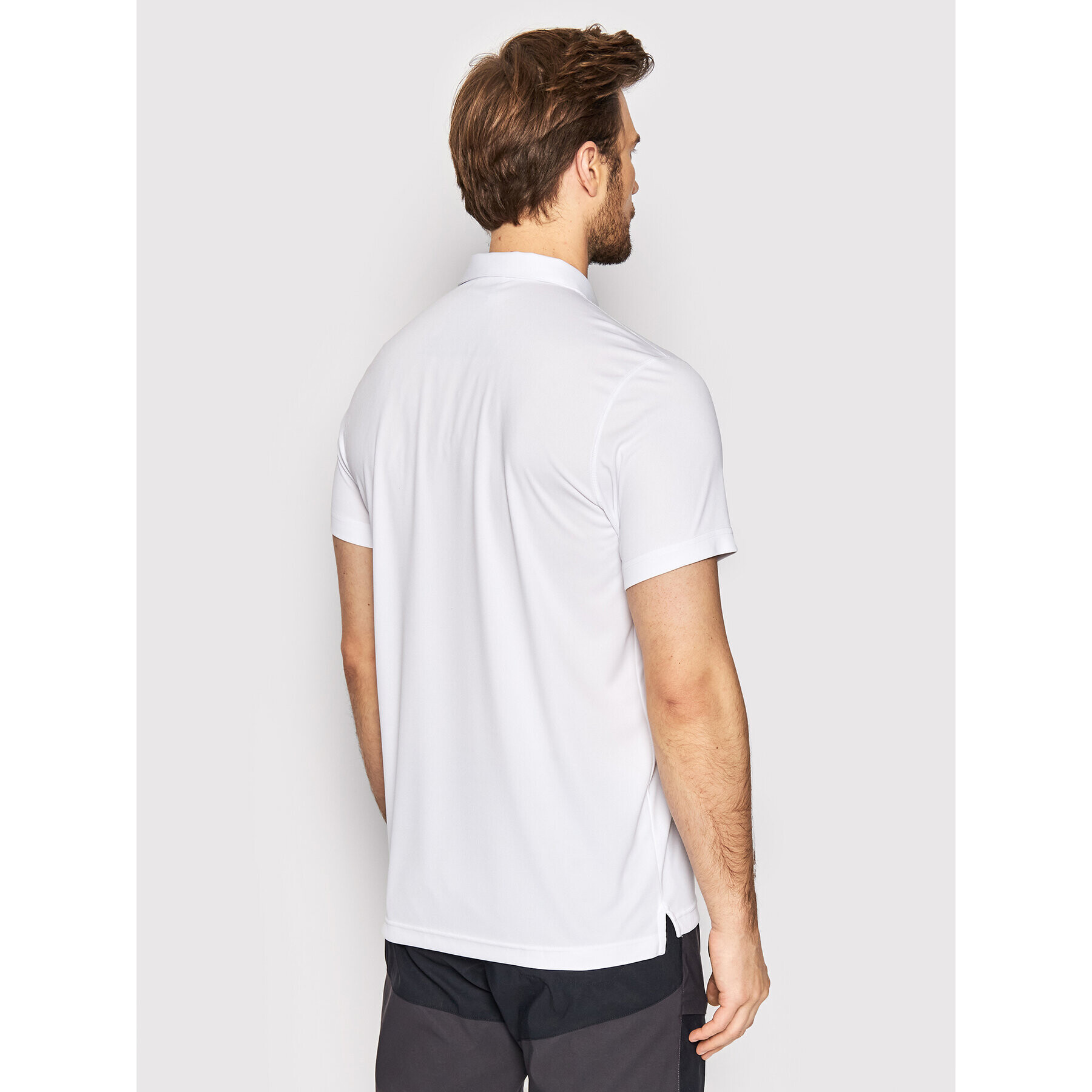 Peak Performance Tricou polo Panmore G77184010 Alb Regular Fit - Pled.ro