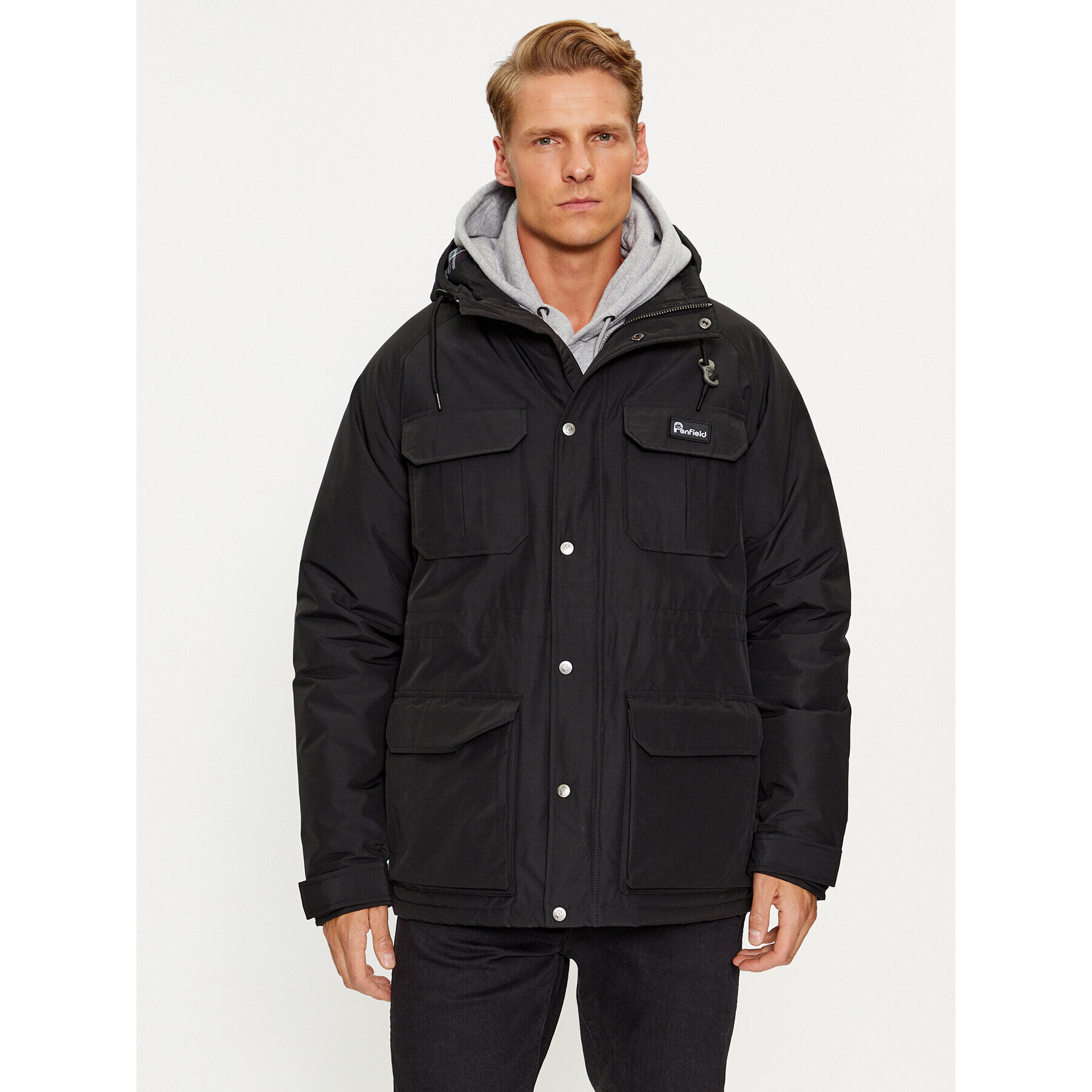 Penfield Geacă de iarnă PFD0232 Negru Long Fit - Pled.ro