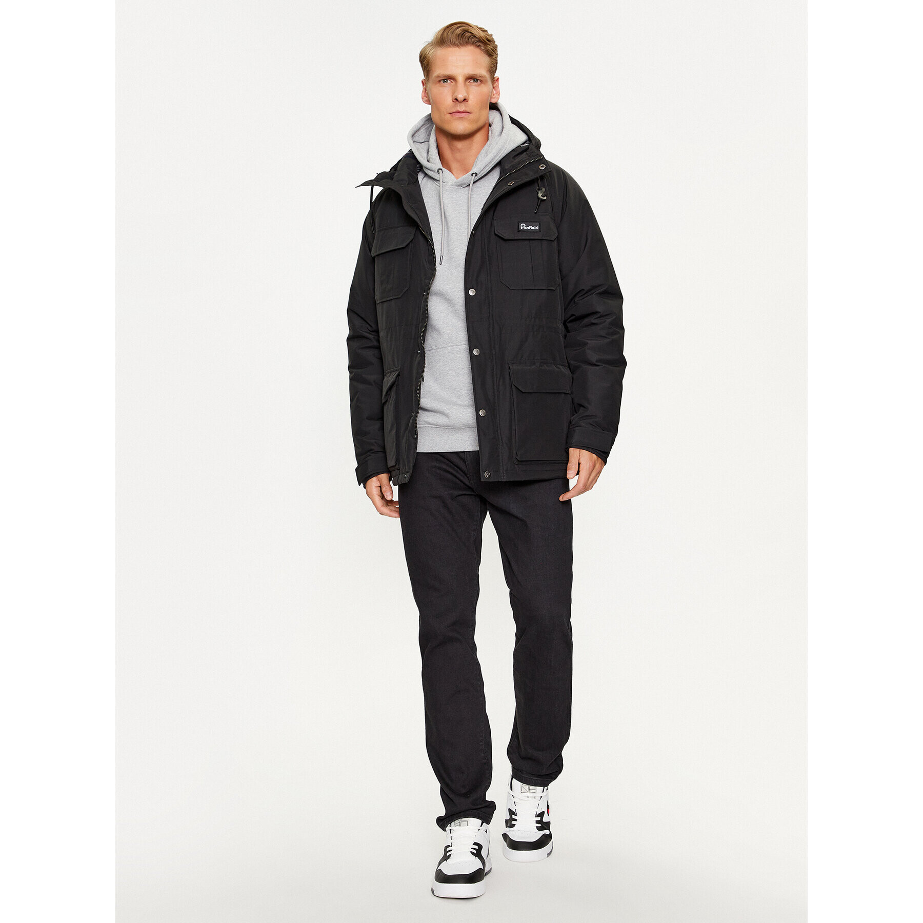 Penfield Geacă de iarnă PFD0232 Negru Long Fit - Pled.ro