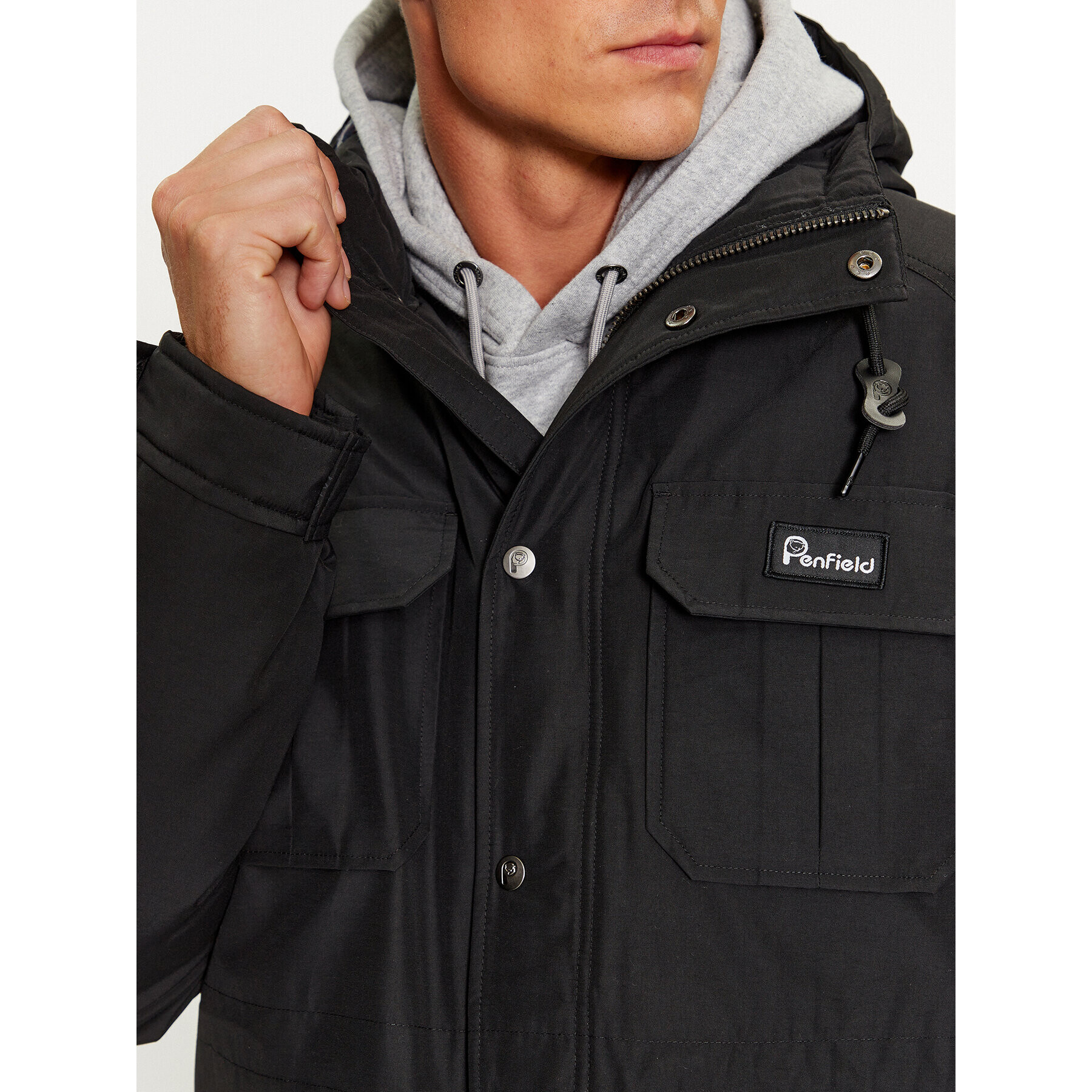 Penfield Geacă de iarnă PFD0232 Negru Long Fit - Pled.ro