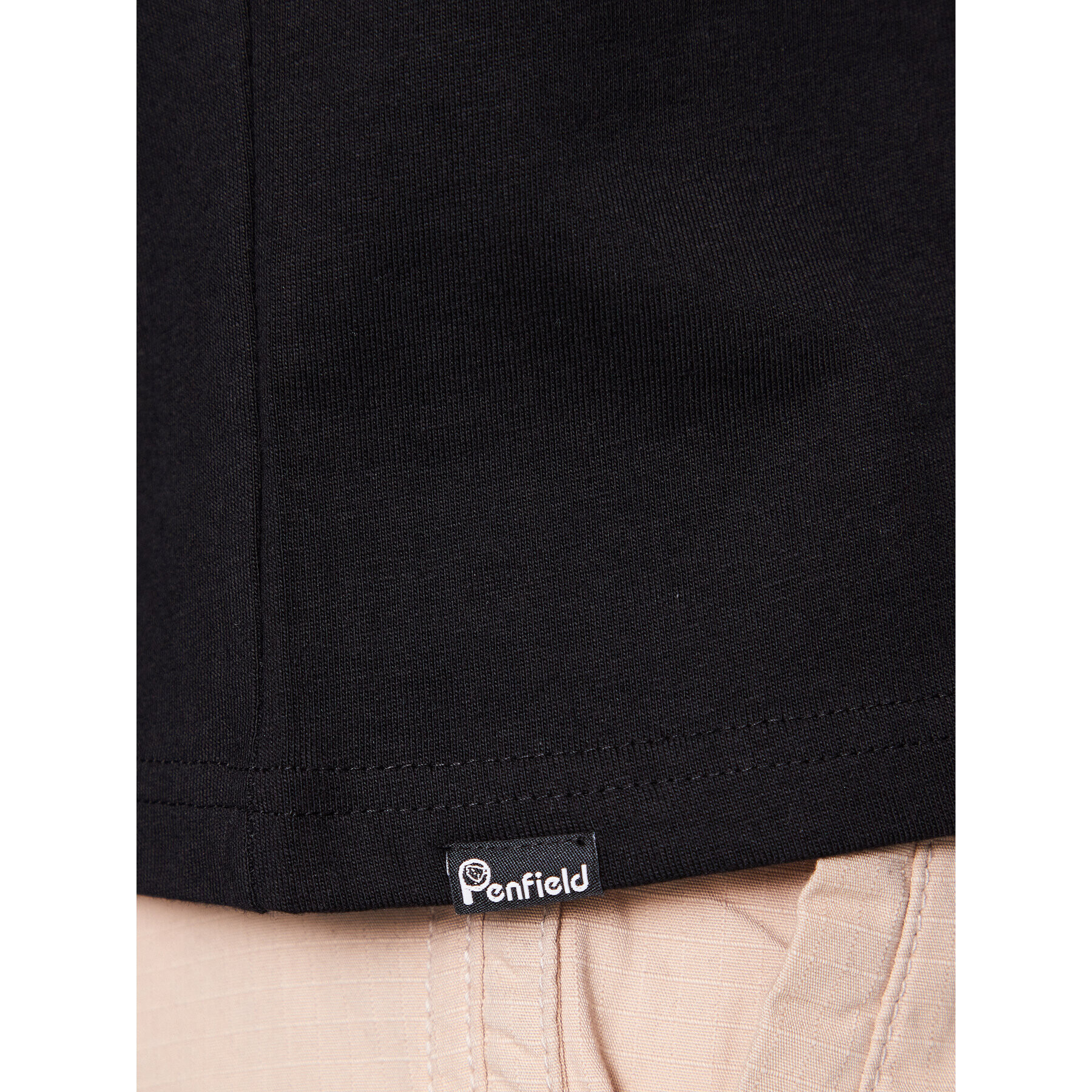 Penfield Tricou PFD0333 Negru Relaxed Fit - Pled.ro