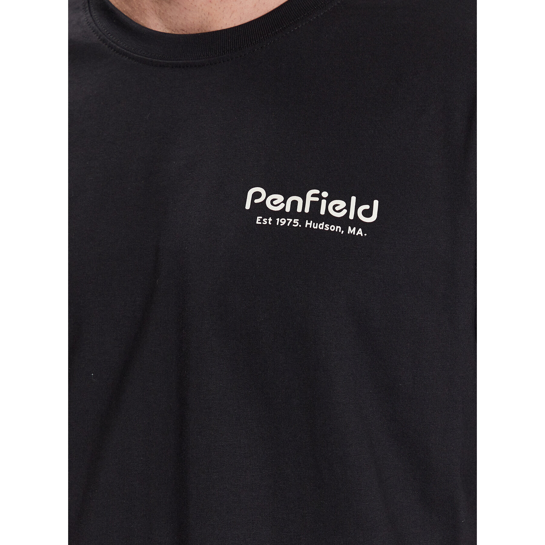 Penfield Tricou PFD0349 Negru Regular Fit - Pled.ro