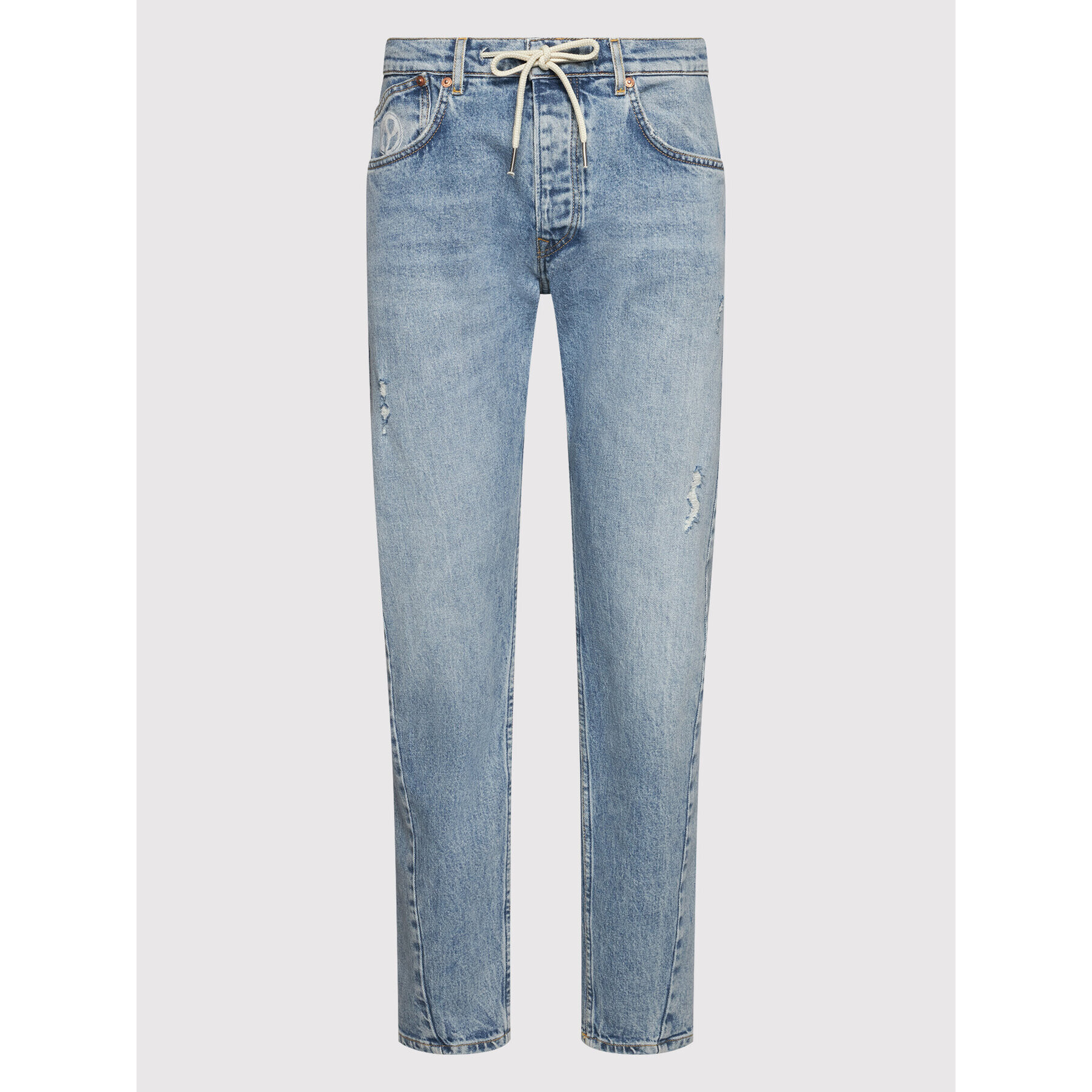 Pepe Jeans Blugi Callen PM206313 Albastru Relaxed Fit - Pled.ro