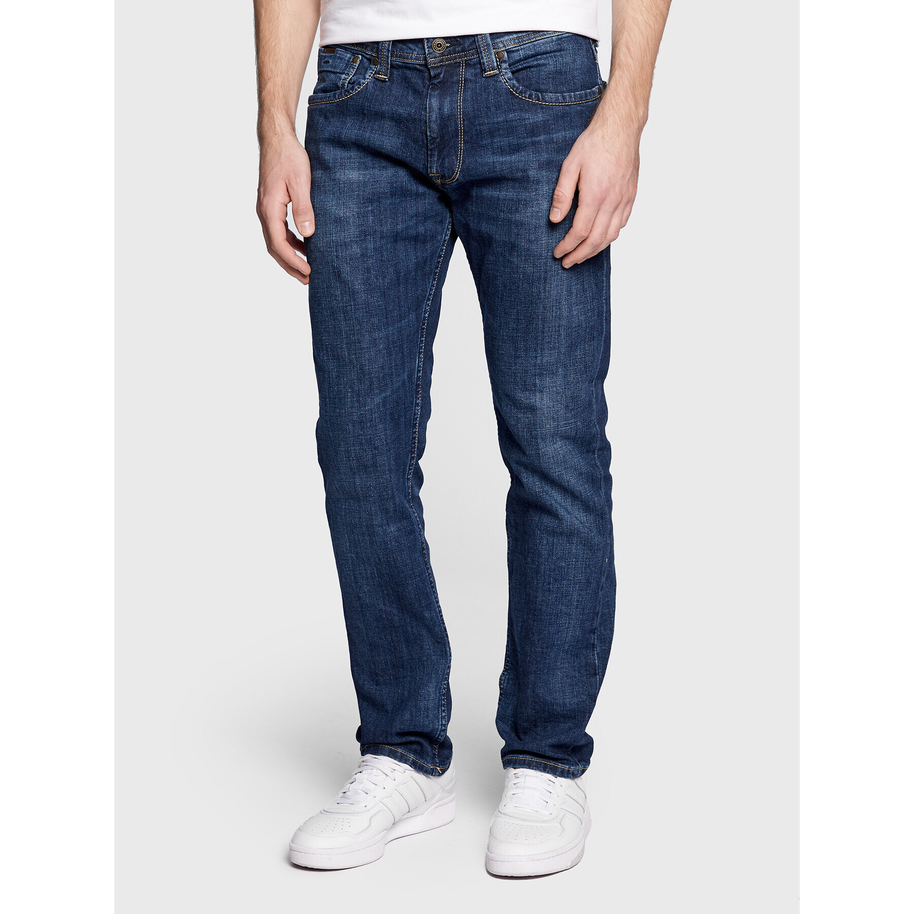 Pepe Jeans Blugi Cash PM206318 Albastru Regular Fit - Pled.ro