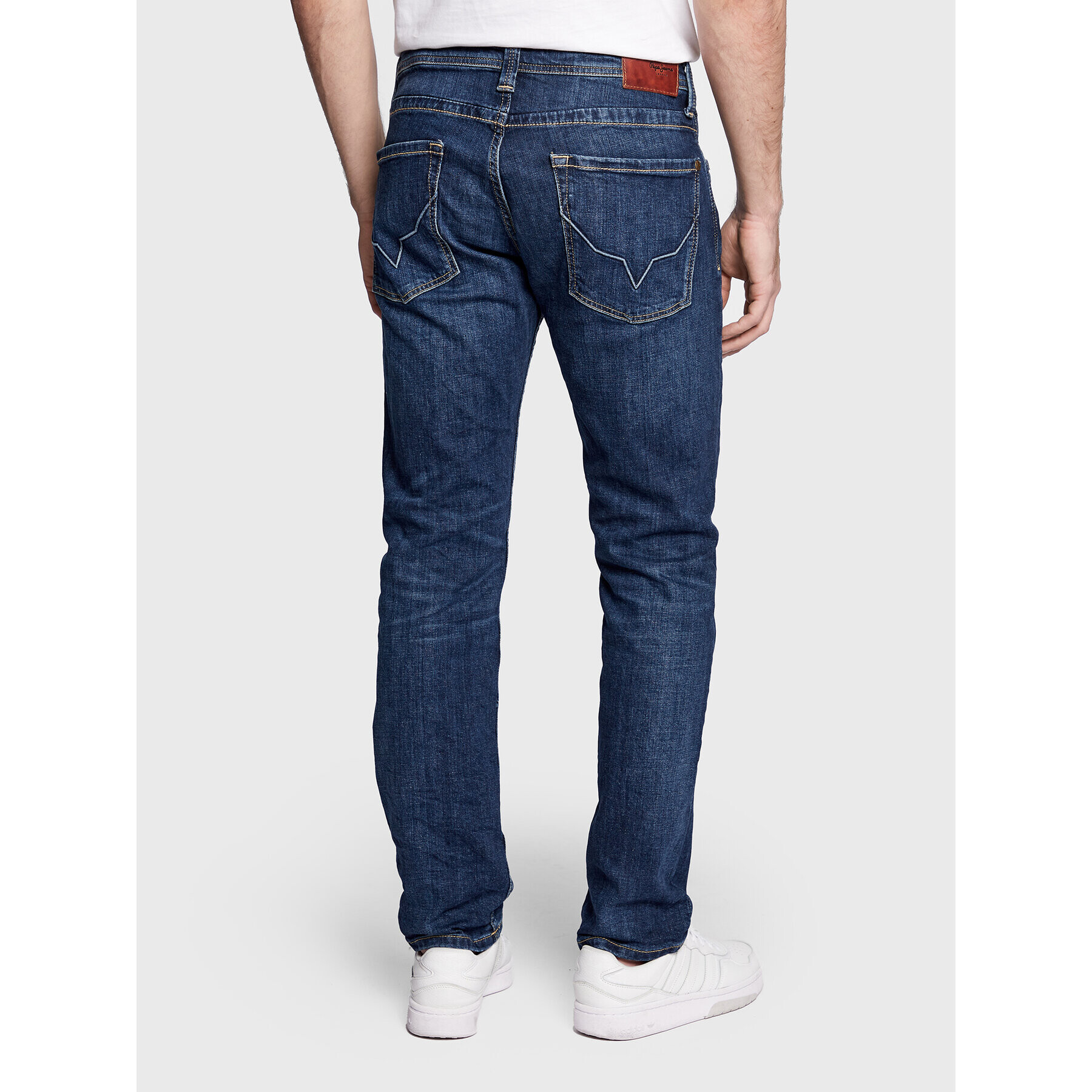 Pepe Jeans Blugi Cash PM206318 Albastru Regular Fit - Pled.ro