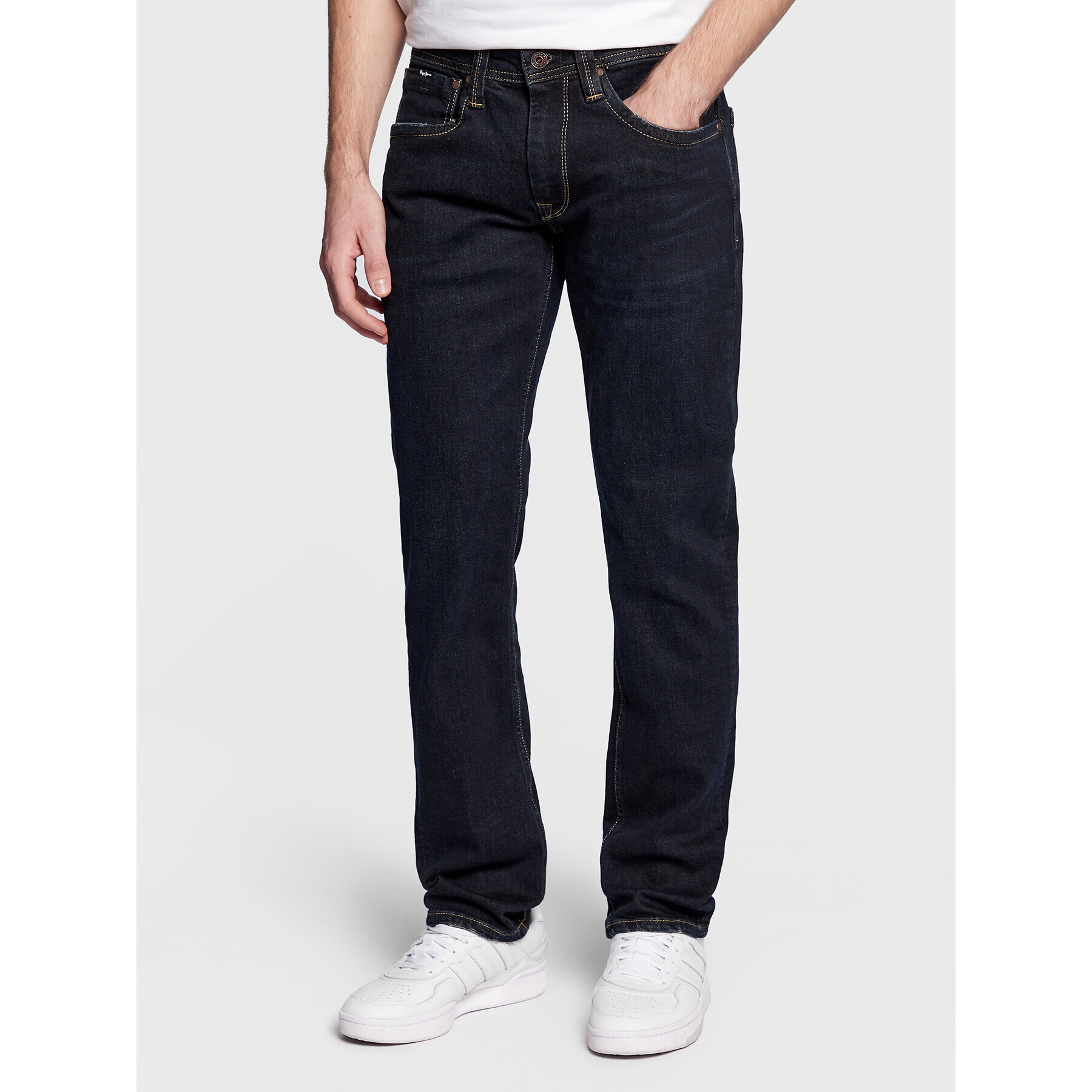 Pepe Jeans Blugi Cash PM206318 Bleumarin Regular Fit - Pled.ro