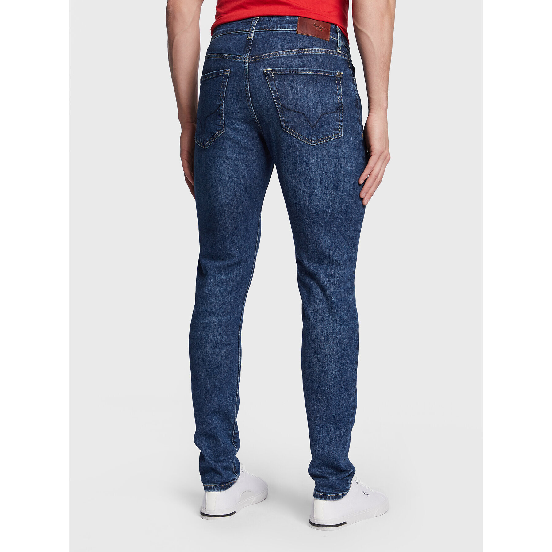 Pepe Jeans Blugi Crane PM206522 Bleumarin Taper Fit - Pled.ro