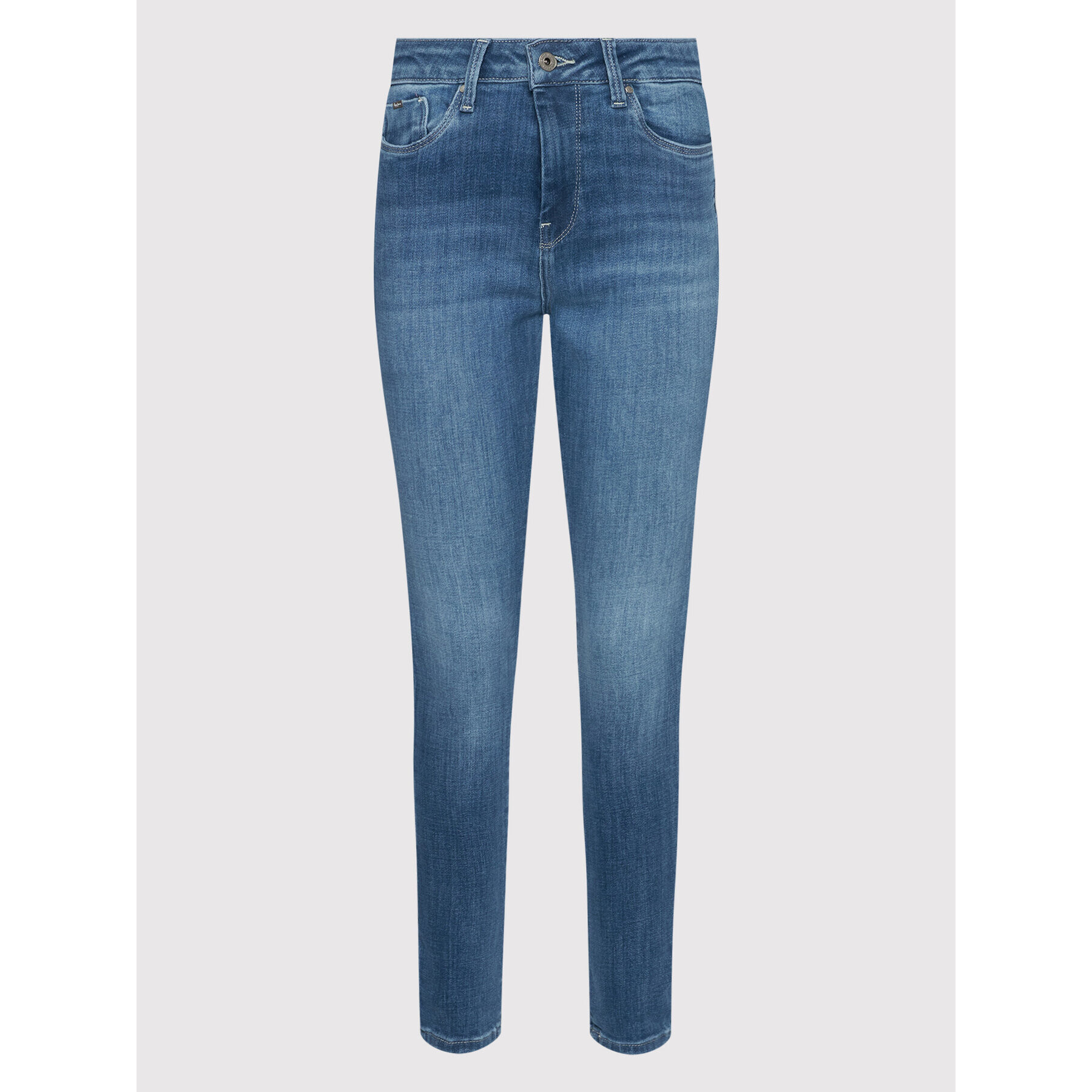 Pepe Jeans Blugi Dion PL204155 Albastru Skinny Fit - Pled.ro