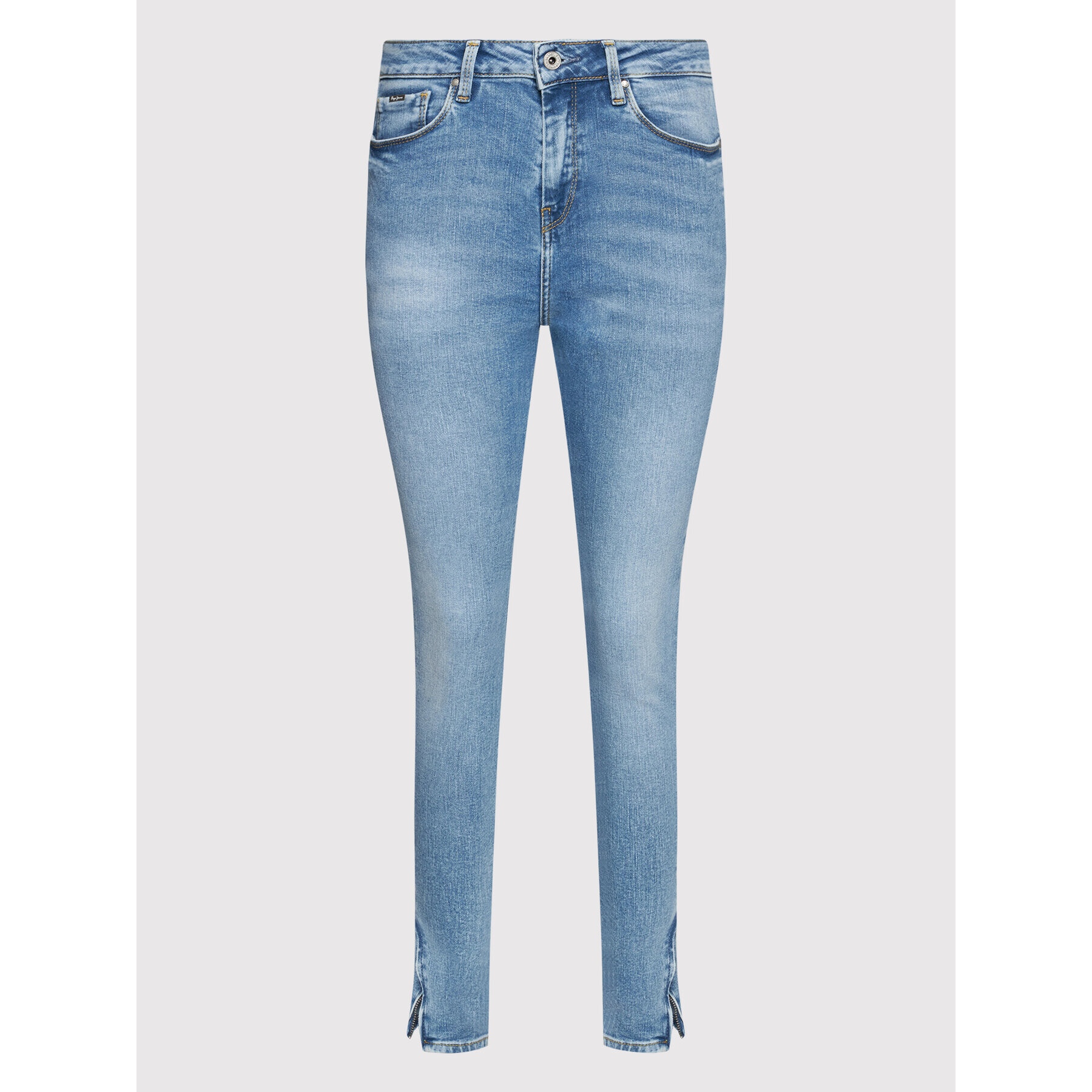 Pepe Jeans Blugi Dion PL204157 Albastru Skinny Fit - Pled.ro