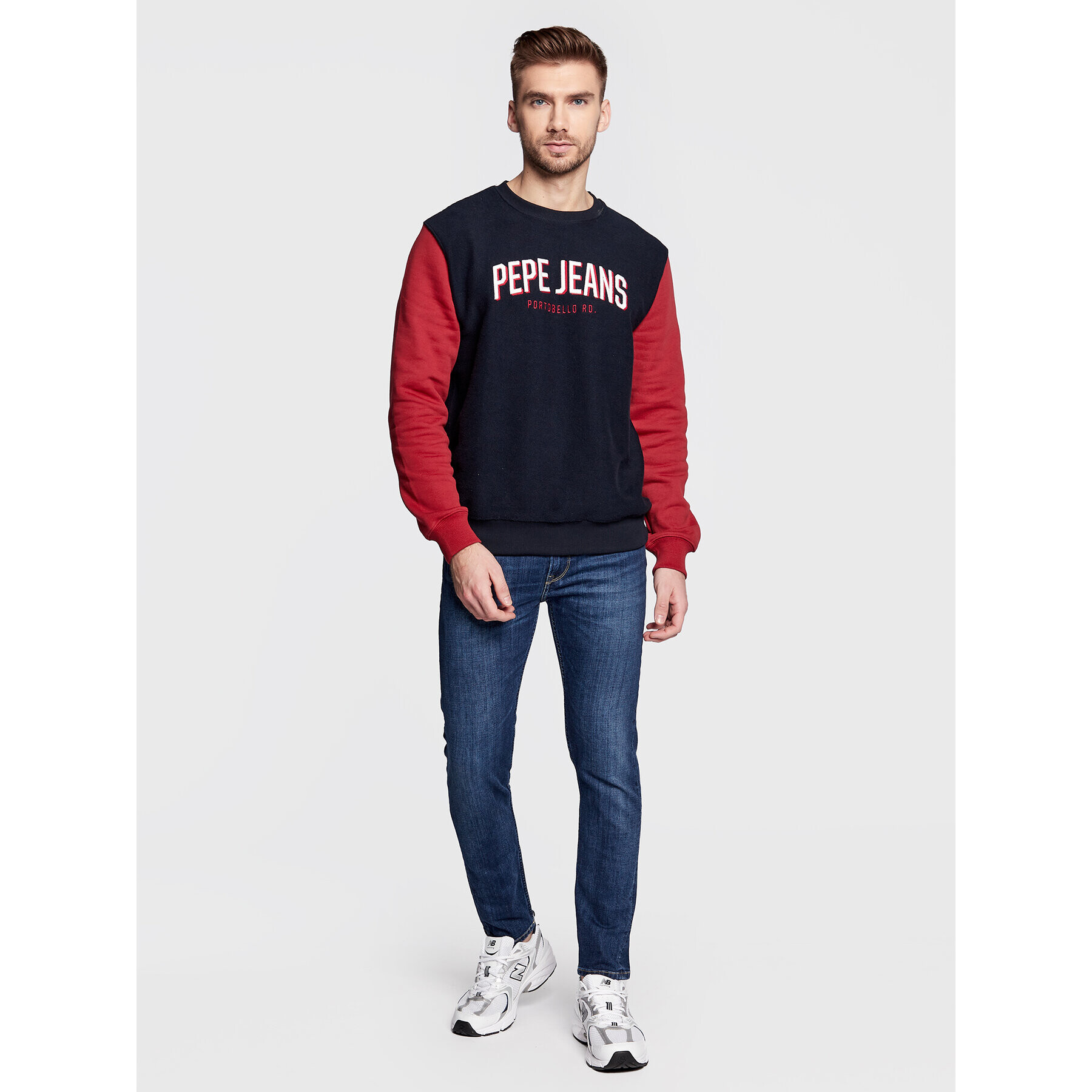 Pepe Jeans Blugi Finsbury PM206321 Albastru Skinny Fit - Pled.ro