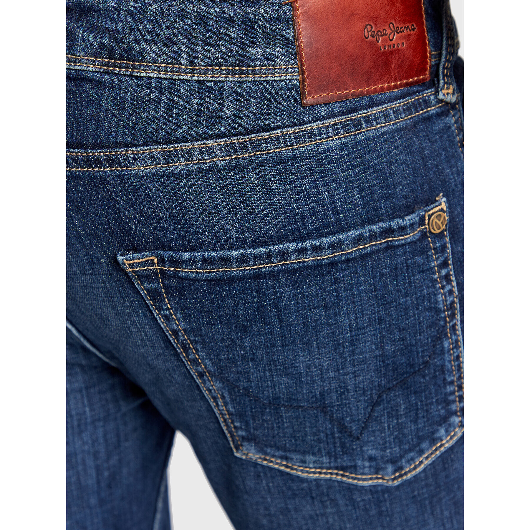 Pepe Jeans Blugi Finsbury PM206321 Albastru Skinny Fit - Pled.ro