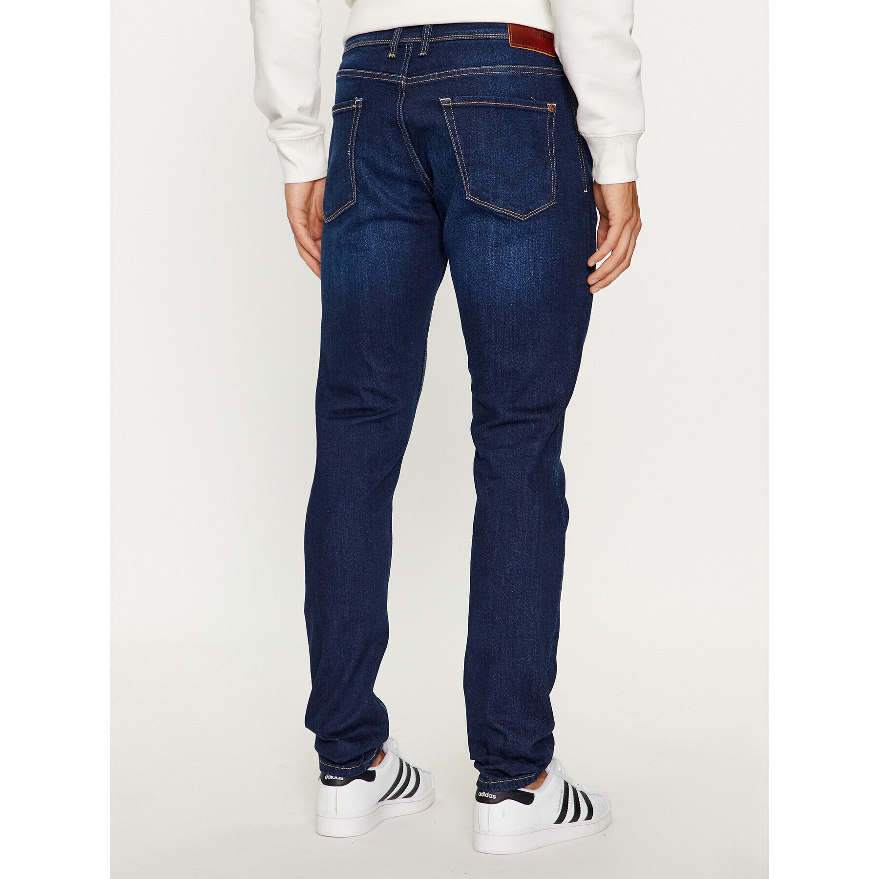 Pepe Jeans Blugi Finsbury PM206321 Bleumarin Skinny Fit - Pled.ro