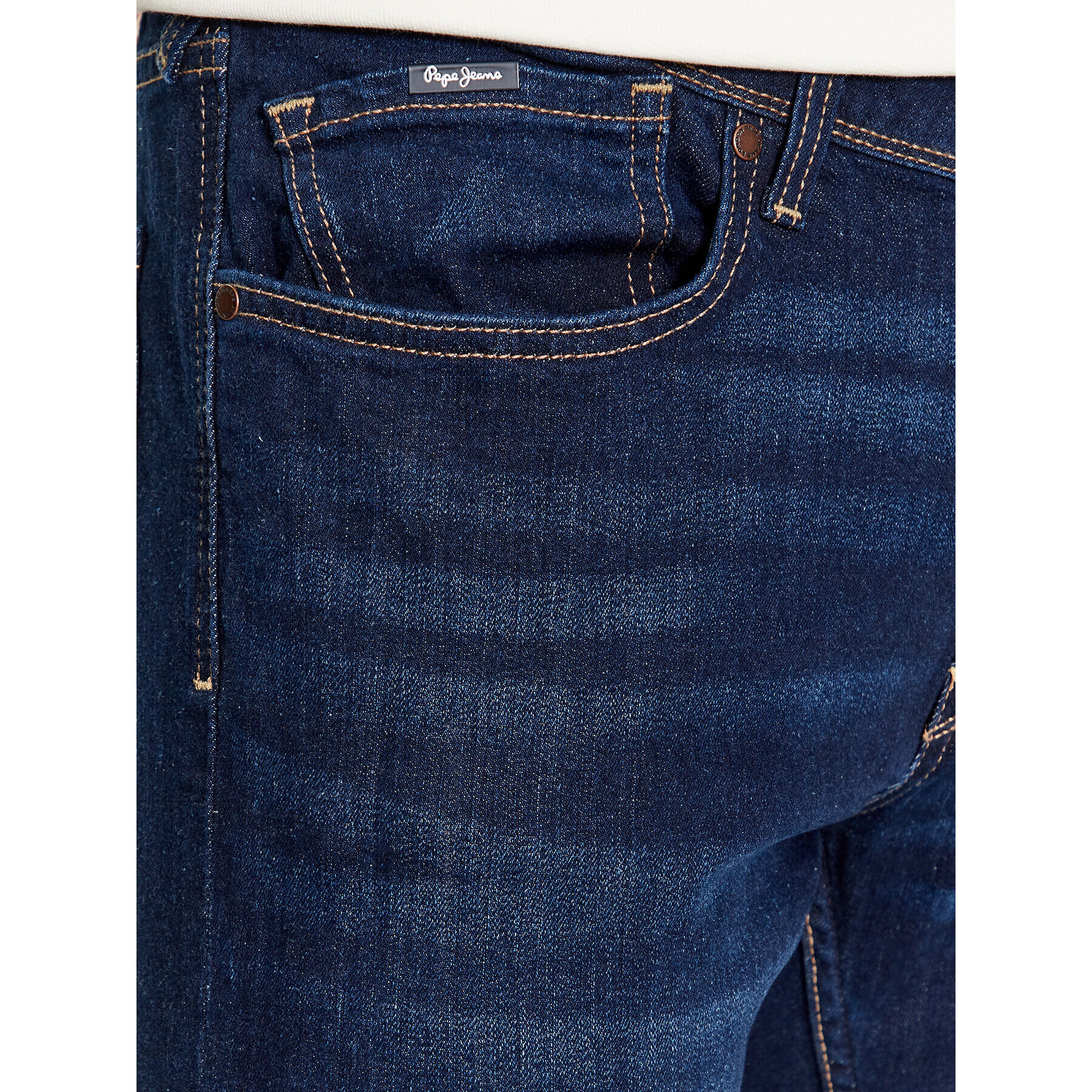 Pepe Jeans Blugi Finsbury PM206321 Bleumarin Skinny Fit - Pled.ro