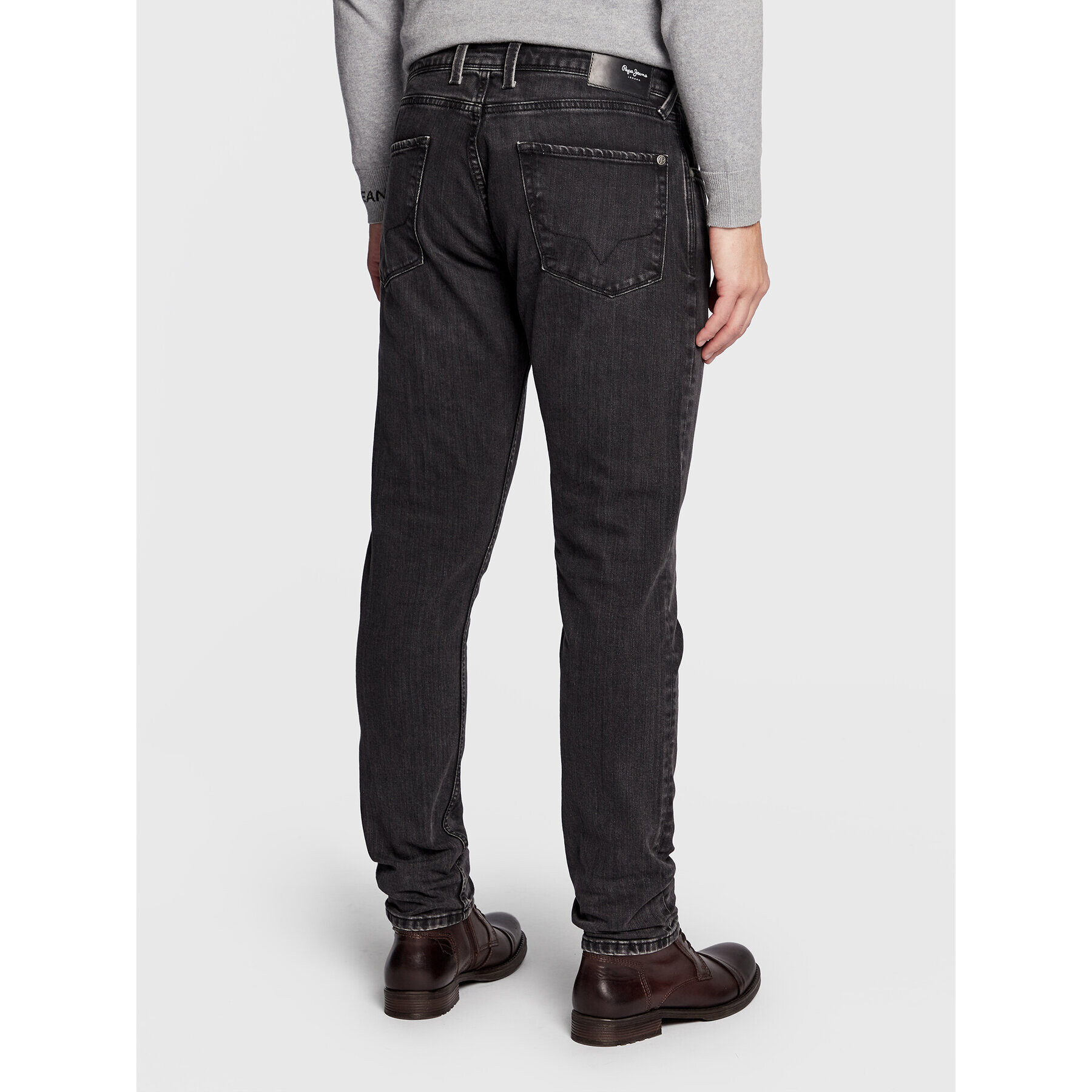 Pepe Jeans Blugi Finsbury PM206321 Gri Skinny Fit - Pled.ro