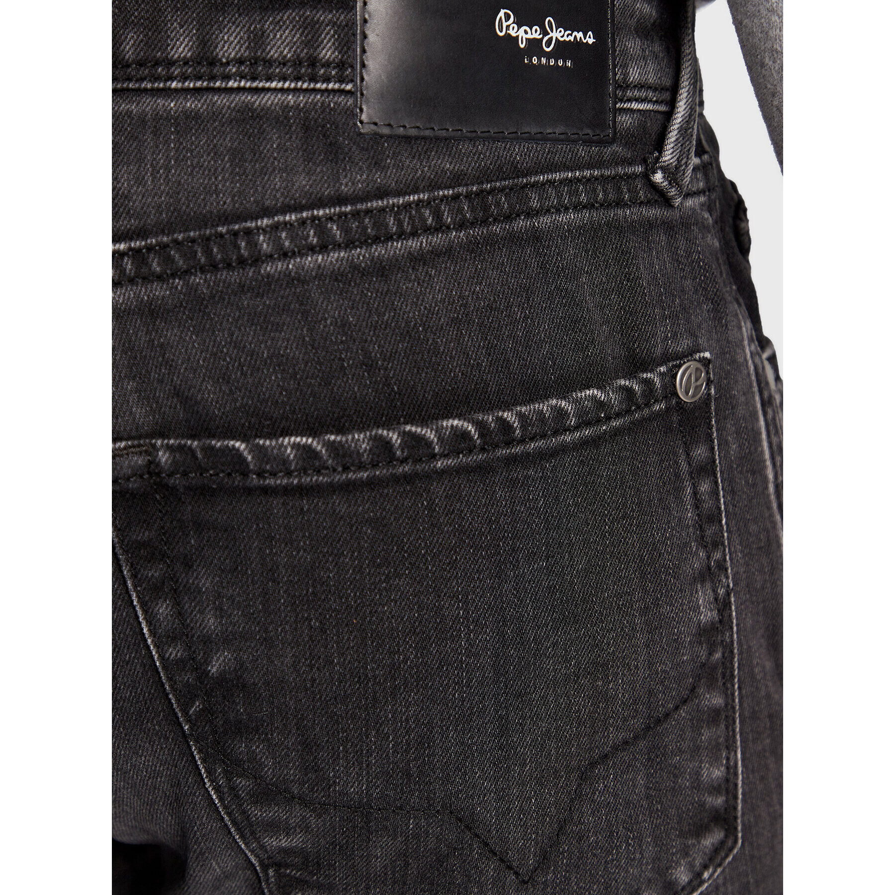 Pepe Jeans Blugi Finsbury PM206321 Gri Skinny Fit - Pled.ro