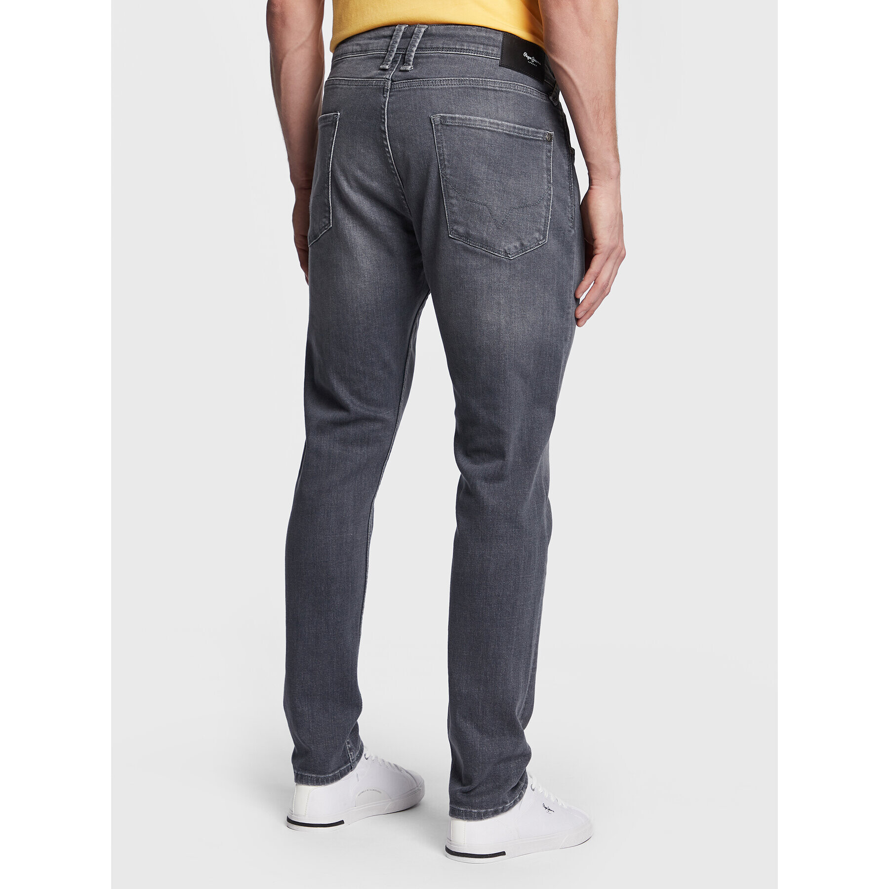 Pepe Jeans Blugi Finsbury PM206321 Gri Skinny Fit - Pled.ro