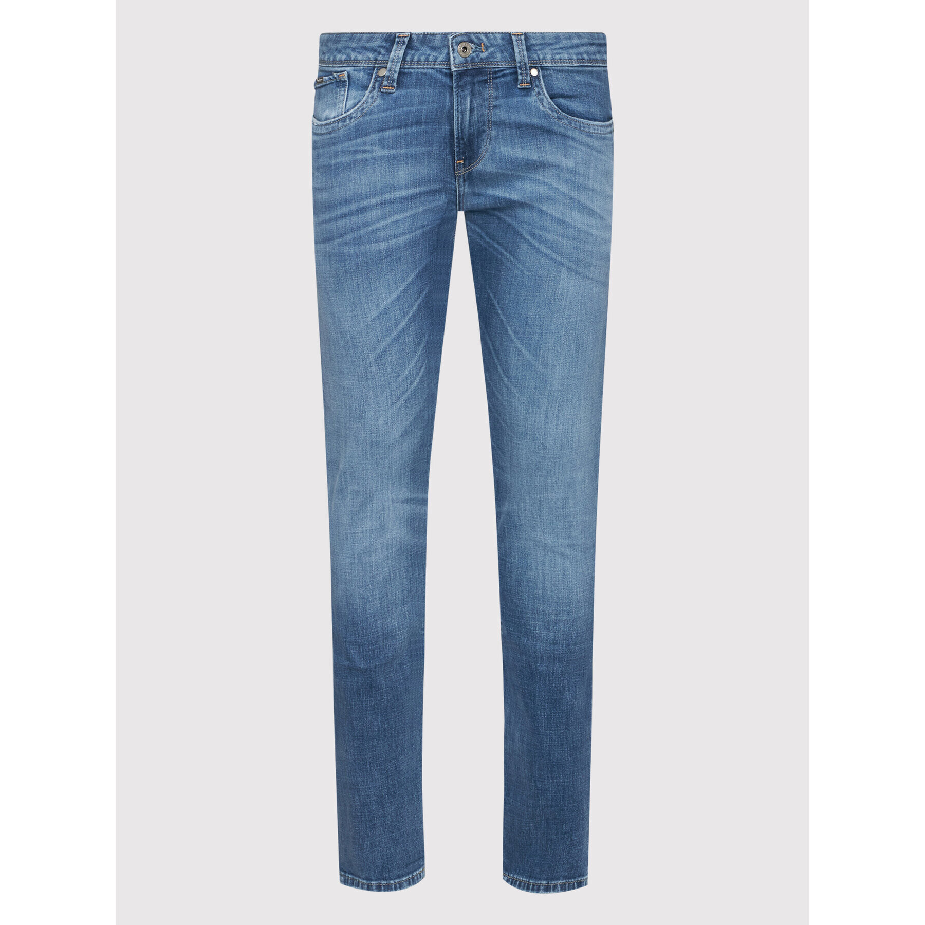 Pepe Jeans Blugi Hatch PM206322 Albastru Slim Fit - Pled.ro