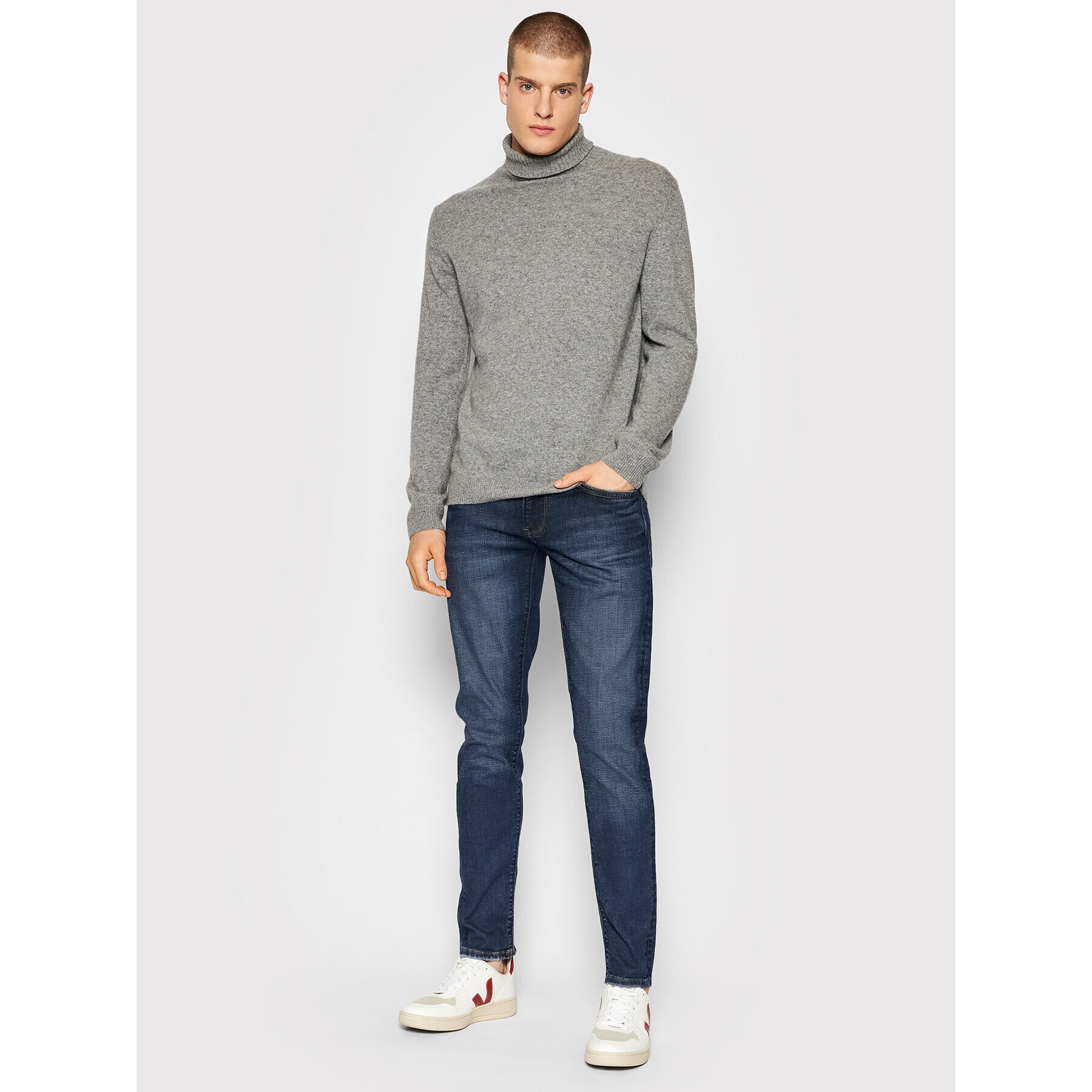 Pepe Jeans Blugi Hatch PM206322 Bleumarin Slim Fit - Pled.ro