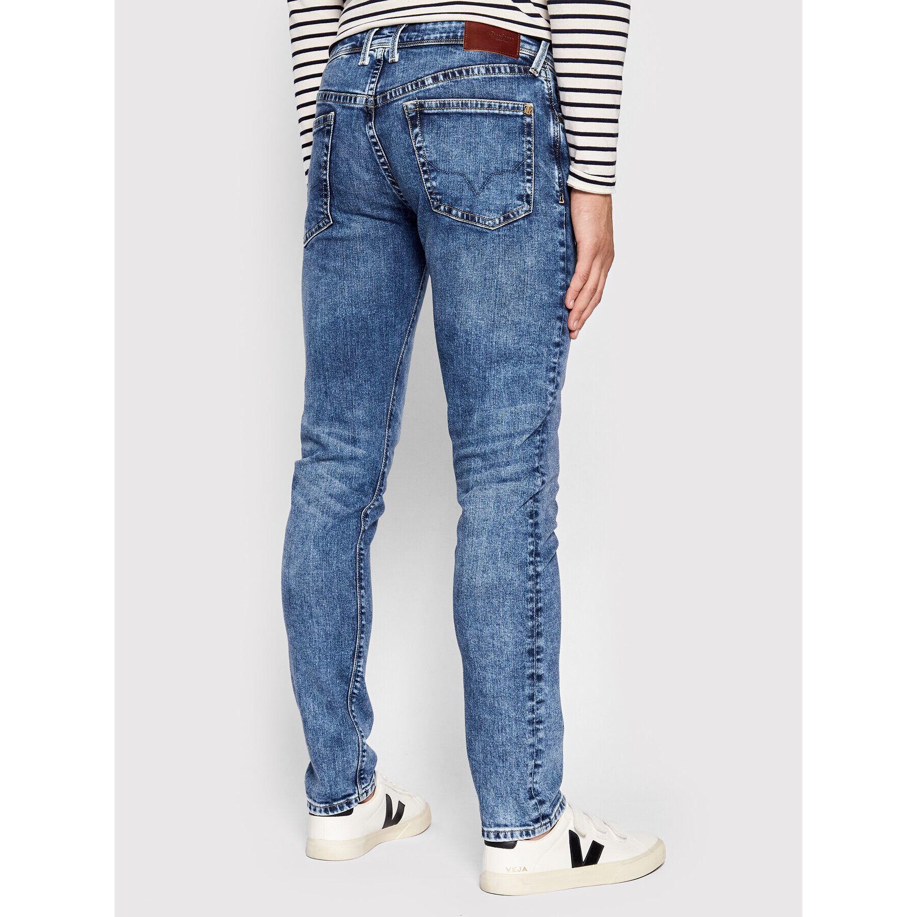 Pepe Jeans Blugi Hatch PM206322 Bleumarin Slim Fit - Pled.ro