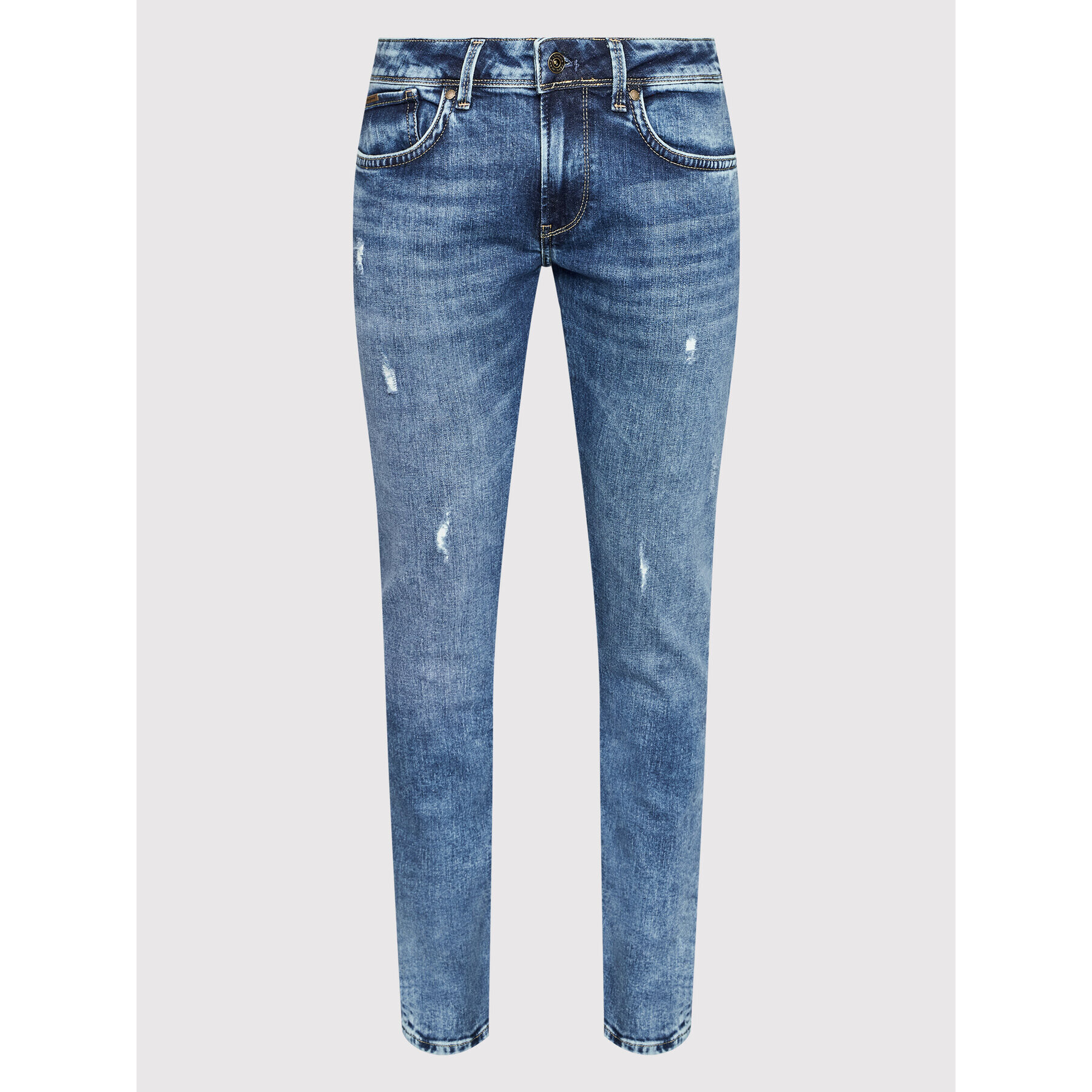 Pepe Jeans Blugi Hatch PM206322 Bleumarin Slim Fit - Pled.ro