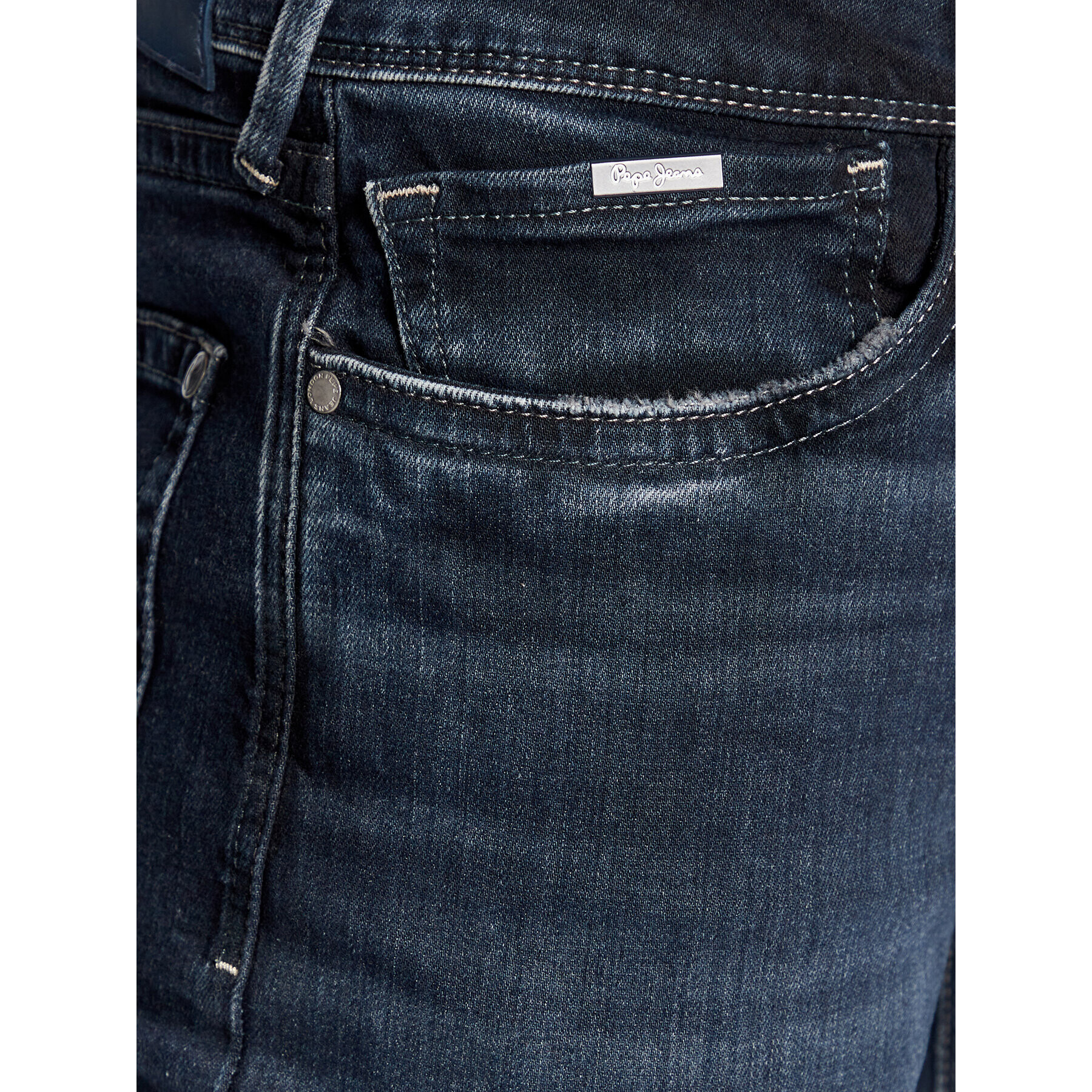 Pepe Jeans Blugi Hatch PM206322 Bleumarin Slim Fit - Pled.ro