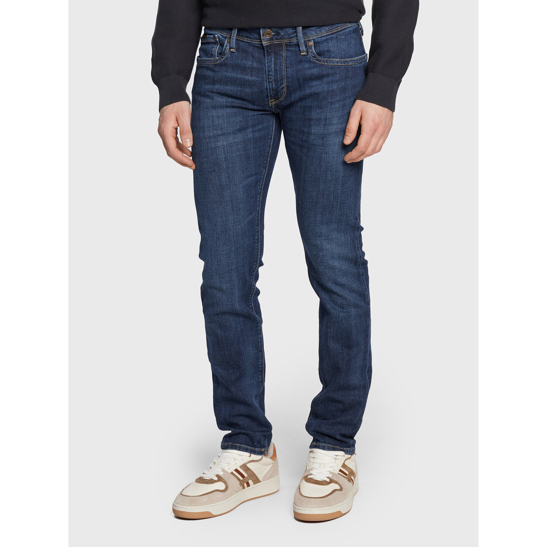 Pepe Jeans Blugi Hatch PM206322 Bleumarin Slim Fit - Pled.ro