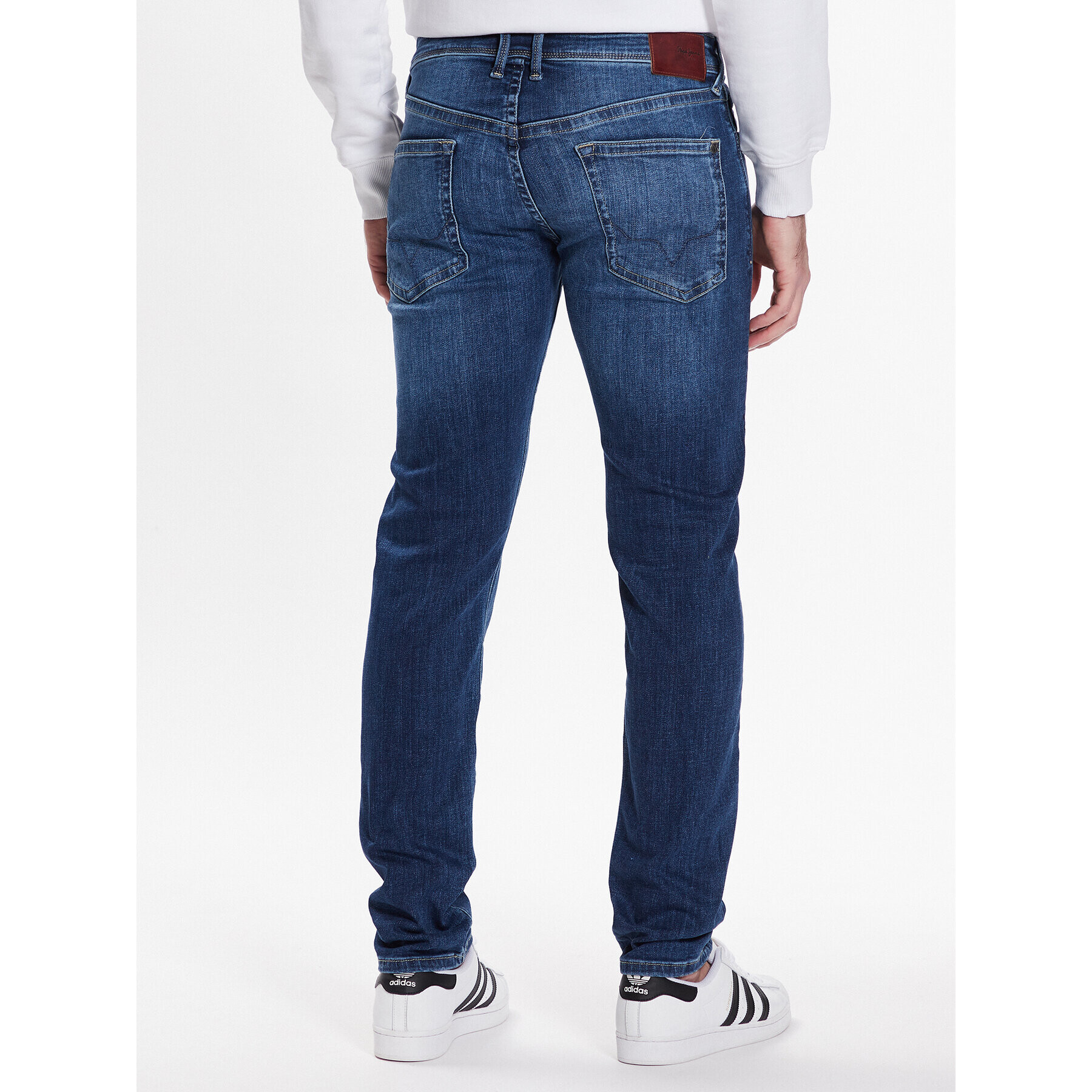 Pepe Jeans Blugi Hatch PM206322HN0 Albastru Slim Fit - Pled.ro