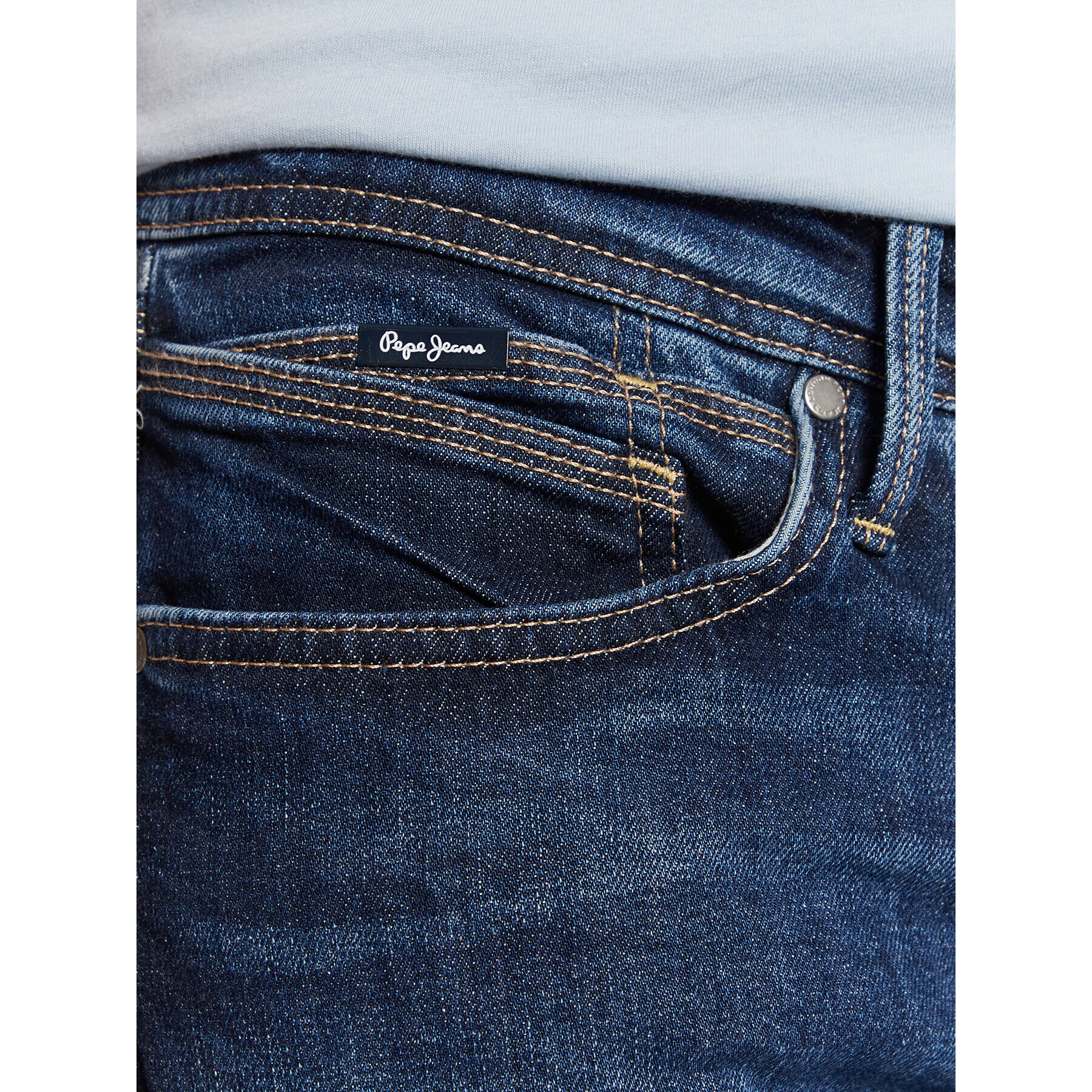 Pepe Jeans Blugi Hatch PM206323 Bleumarin Slim Fit - Pled.ro