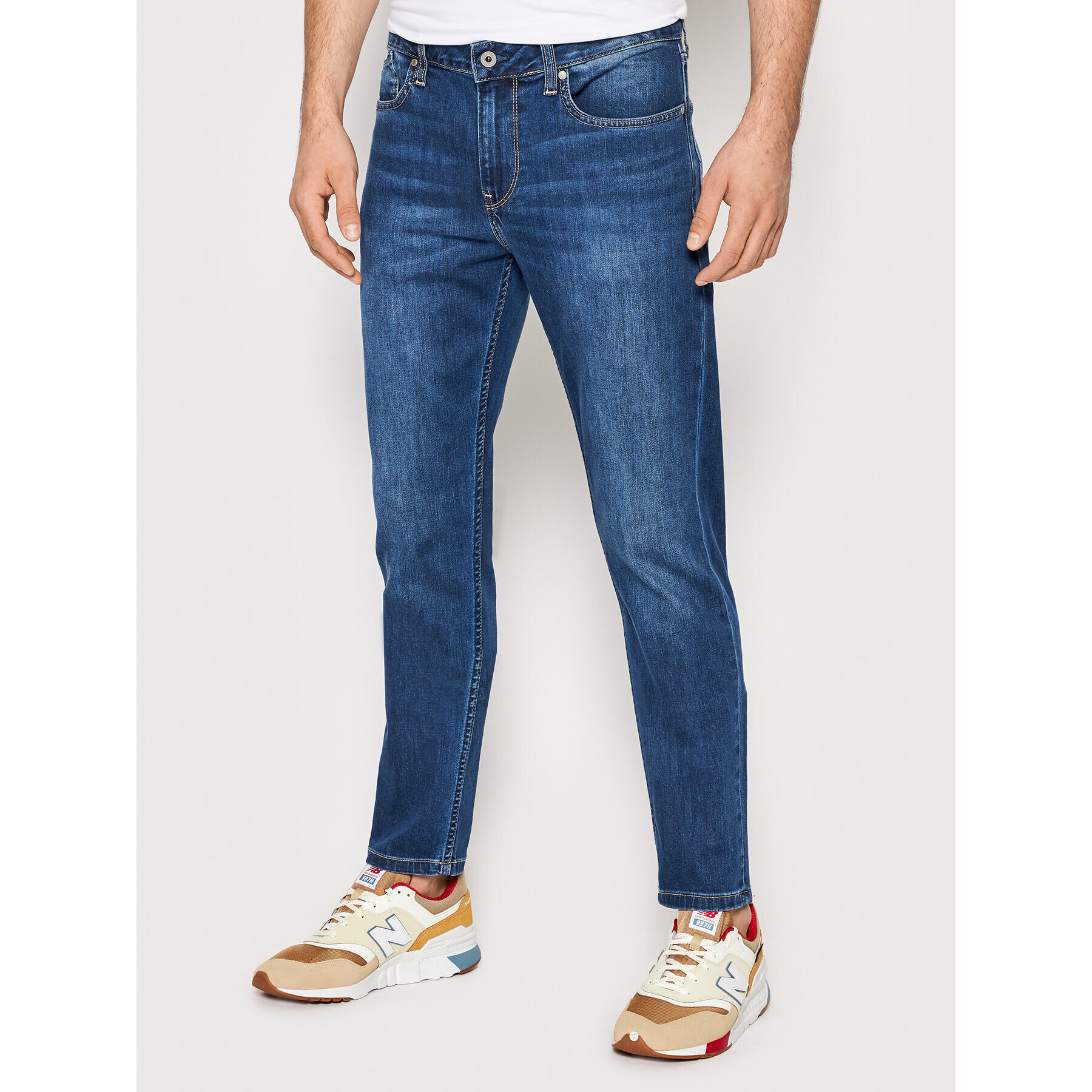 Pepe Jeans Blugi Hatch PM206524 Bleumarin Slim Fit - Pled.ro