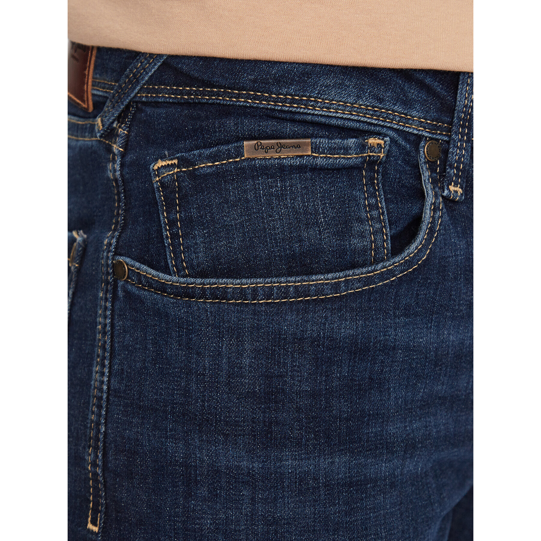 Pepe Jeans Blugi PM206321 Bleumarin Skinny Fit - Pled.ro