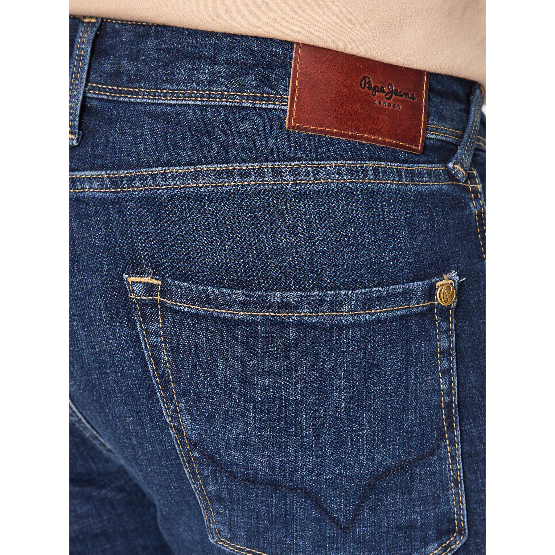 Pepe Jeans Blugi PM206321 Bleumarin Skinny Fit - Pled.ro