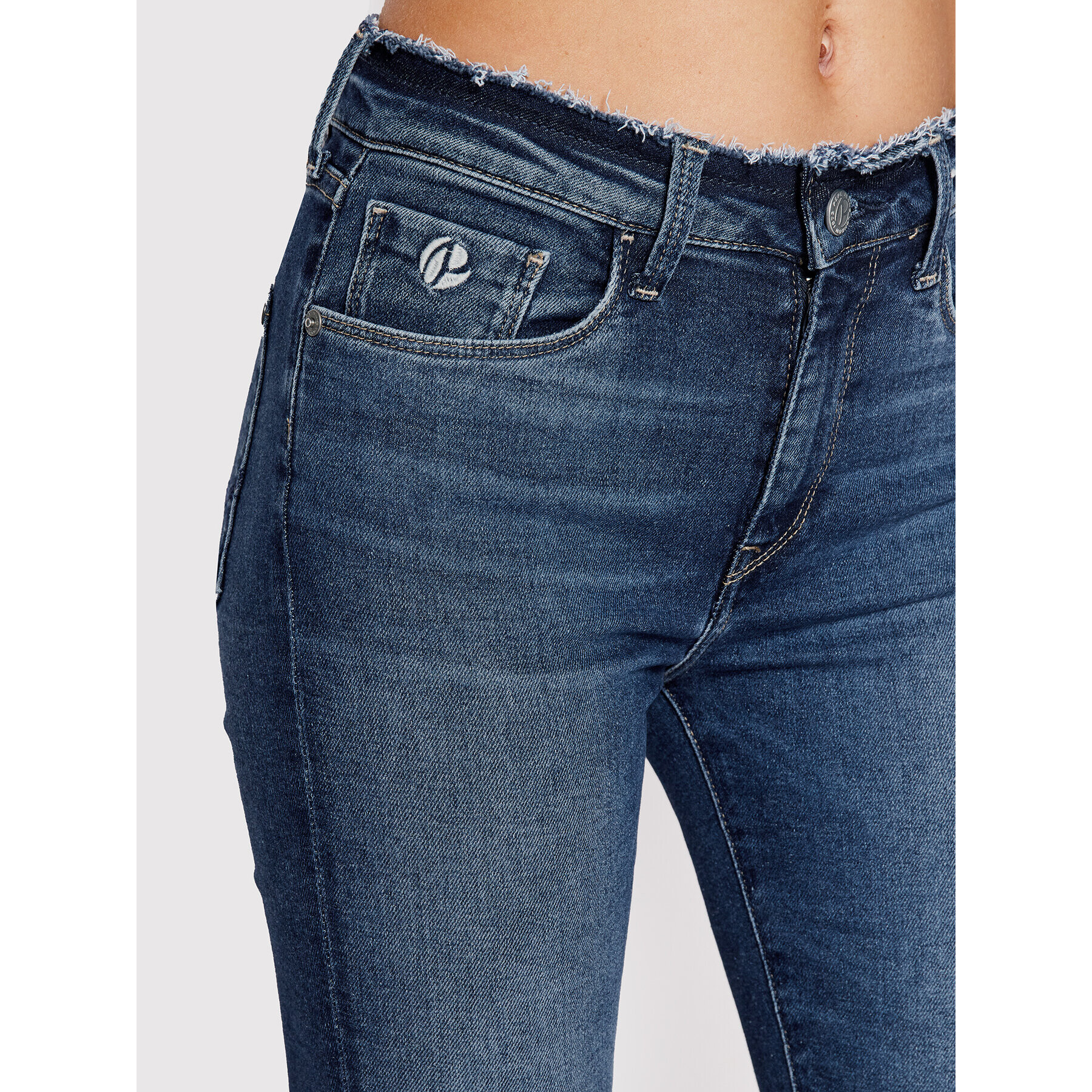 Pepe Jeans Blugi Regent Reclaim PL204297 Albastru Skinny Fit - Pled.ro