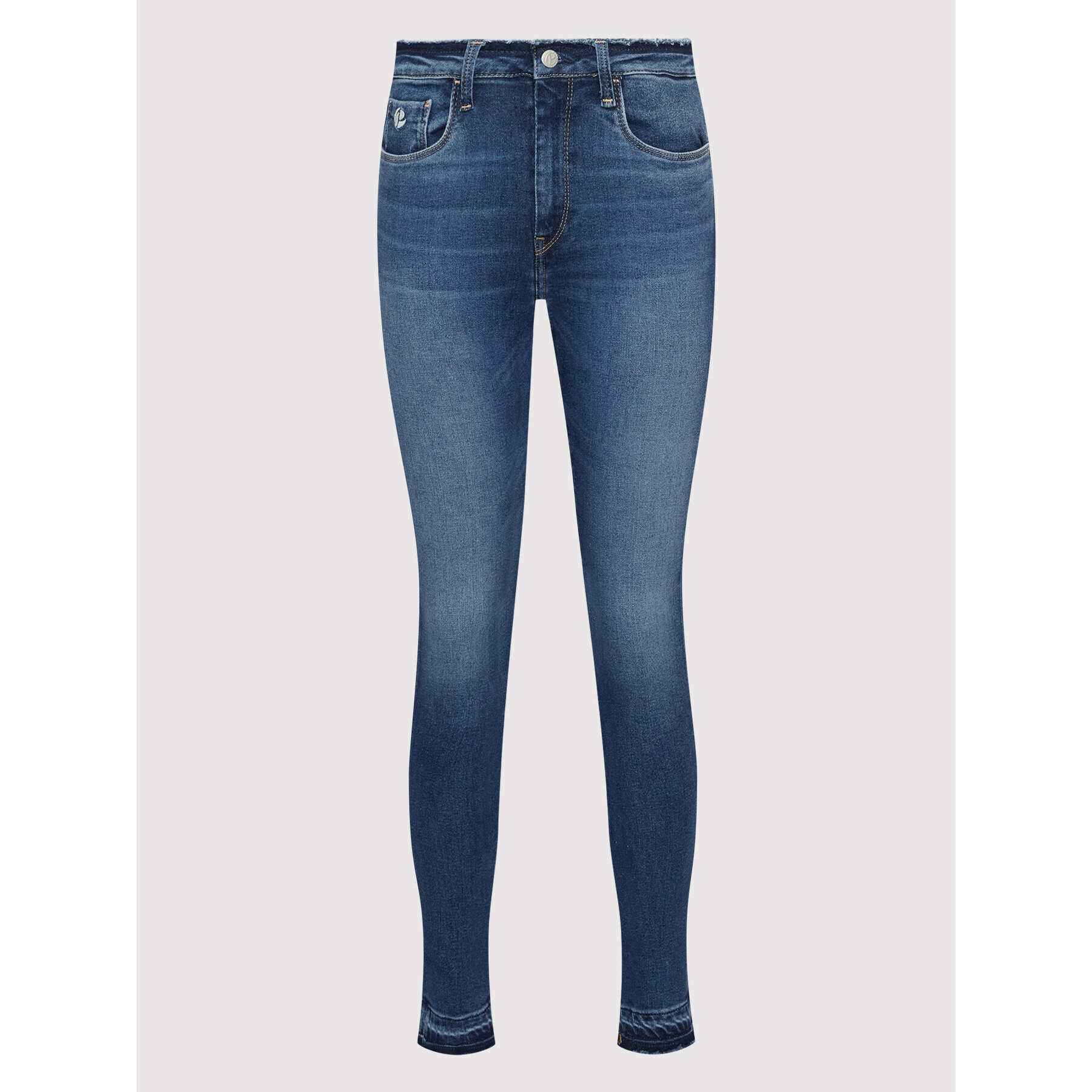 Pepe Jeans Blugi Regent Reclaim PL204297 Albastru Skinny Fit - Pled.ro